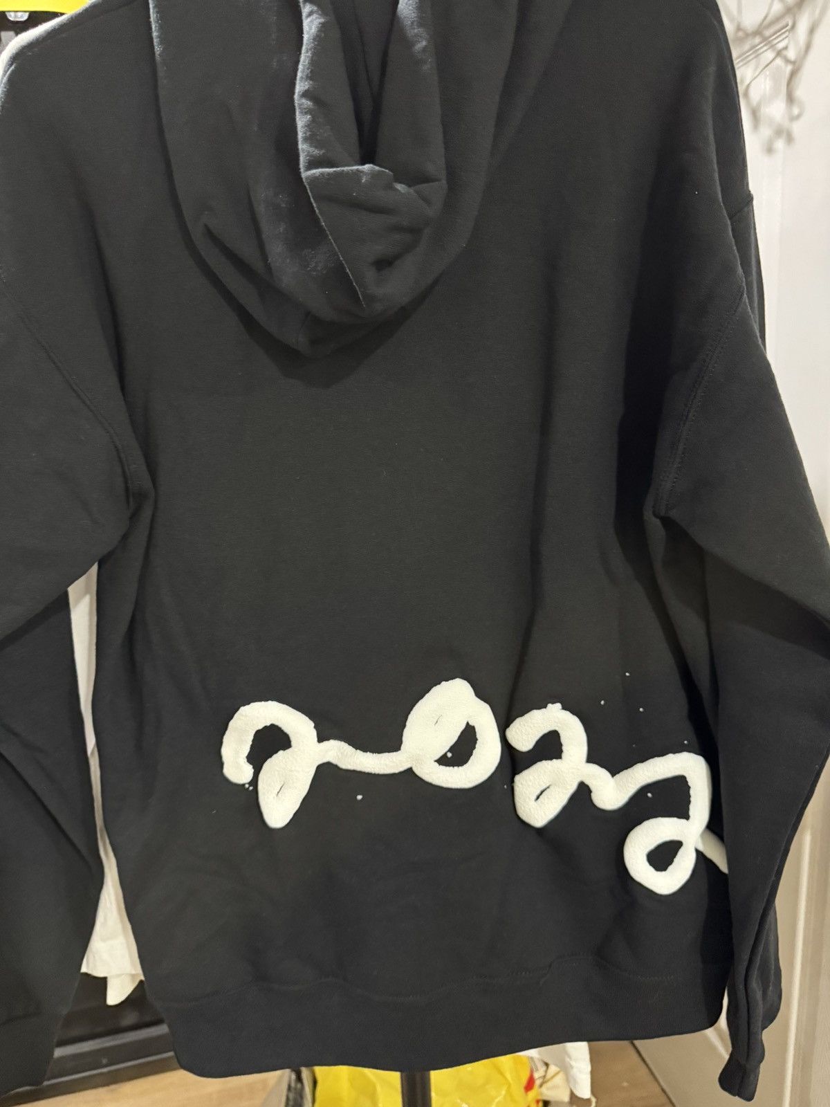 Asspizza Asspizza Puff Print Face Hoodie Black 2022 Size US M / EU 48-50 / 2 - 2 Thumbnail