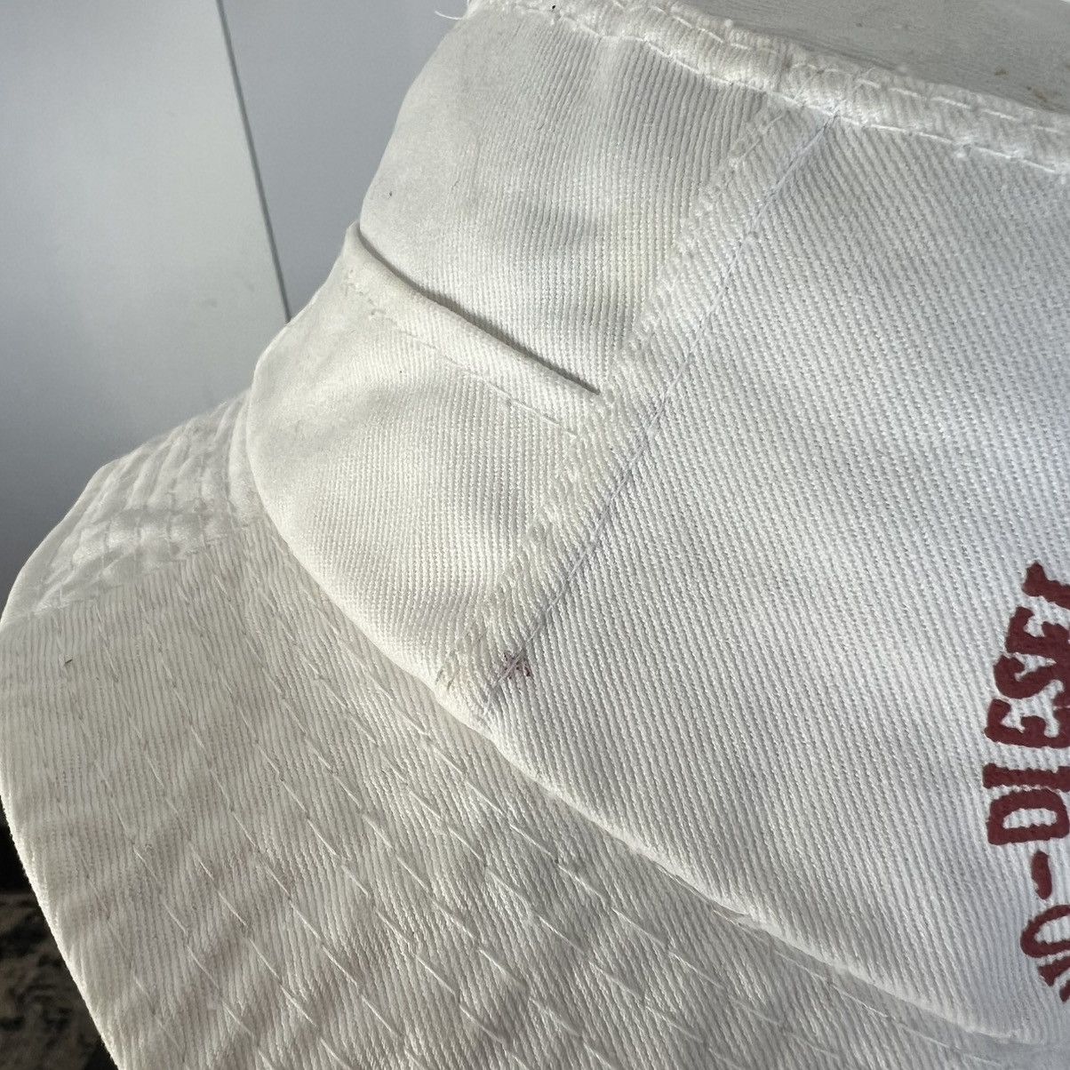 Diesel Vintage Y2K Diesel Big Logo Bucket Hat Streetwear Style Size ONE SIZE - 3 Thumbnail