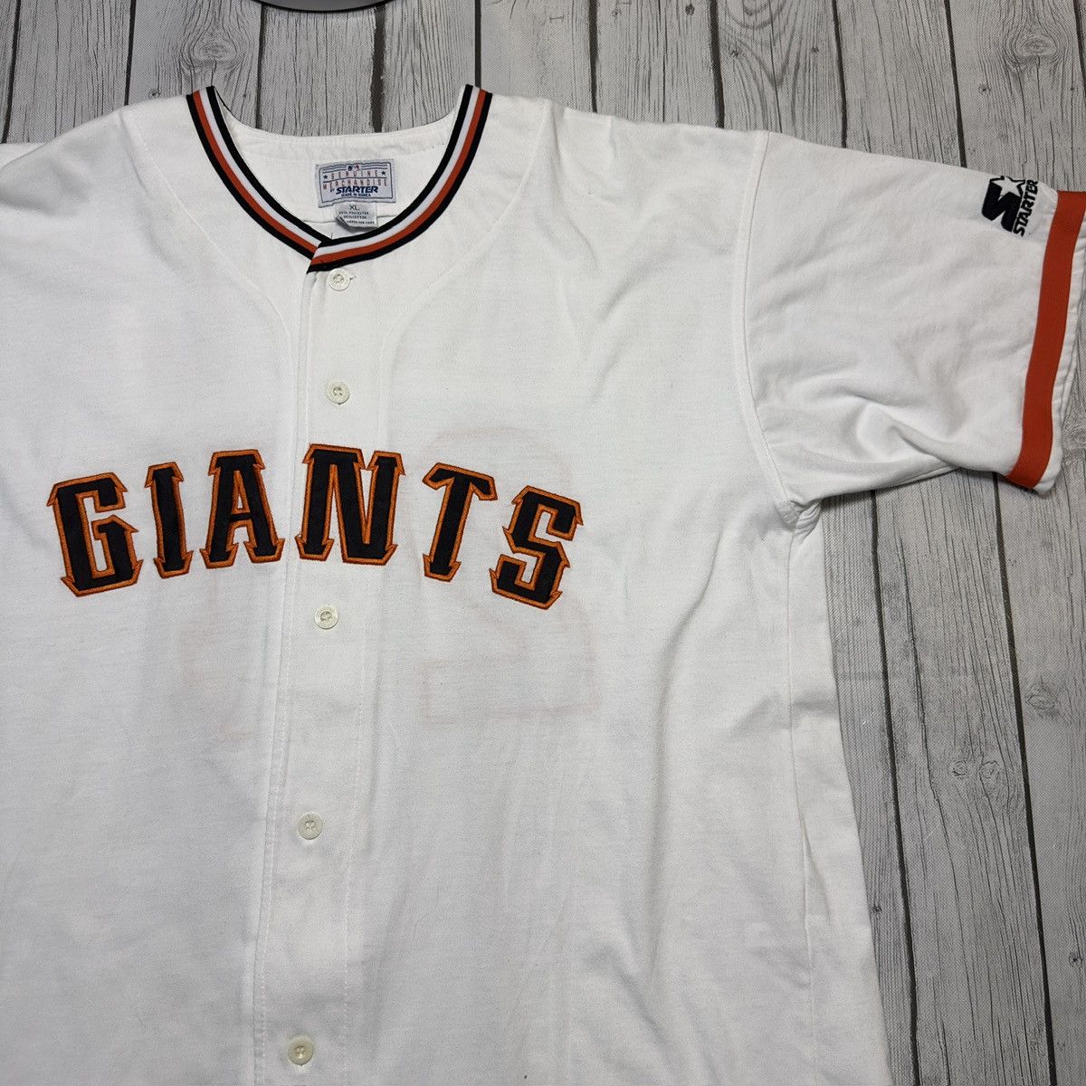 MLB × Starter × Vintage Vintage San Francisco Giants Willie Mays jersey Size US XL / EU 56 / 4 - 3 Thumbnail