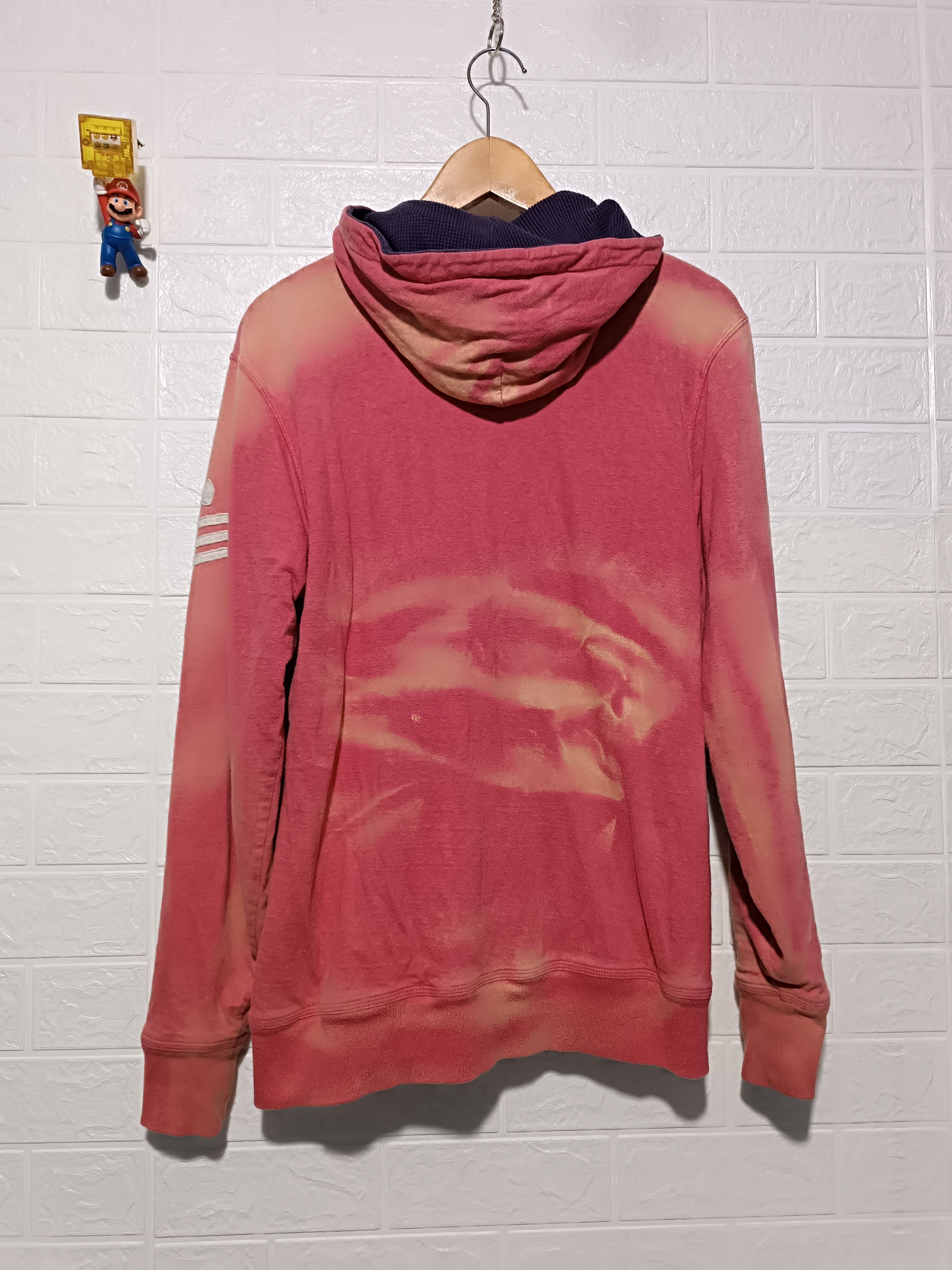 Nigel Cabourn Sun Fade Thermal Lined Reversible Zip-Up Hoodie Size US M / EU 48-50 / 2 - 10 Thumbnail