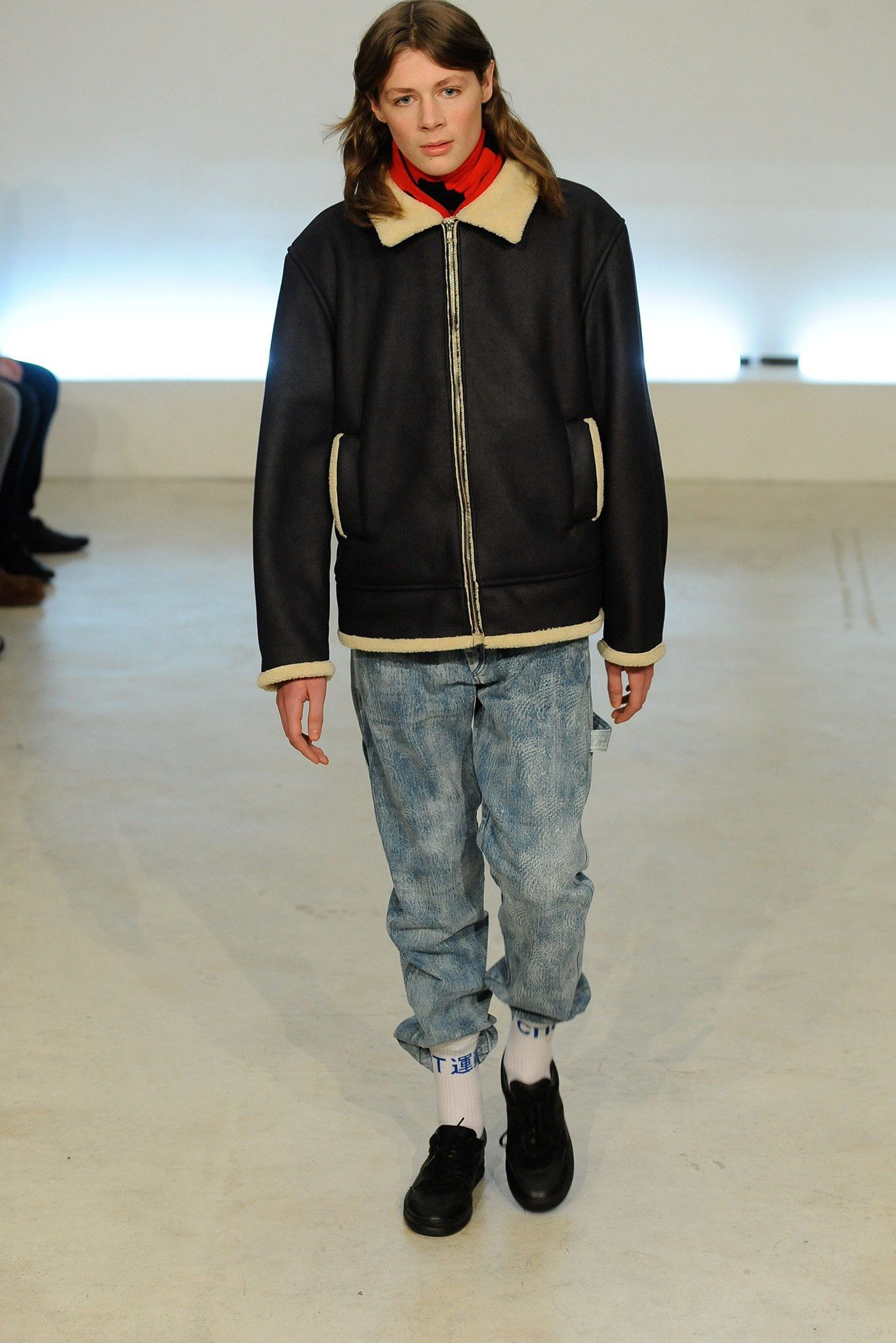 Gosha Rubchinskiy A/W 2015 - faux leather shearling jacket Size US S / EU 44-46 / 1 - 13 Thumbnail