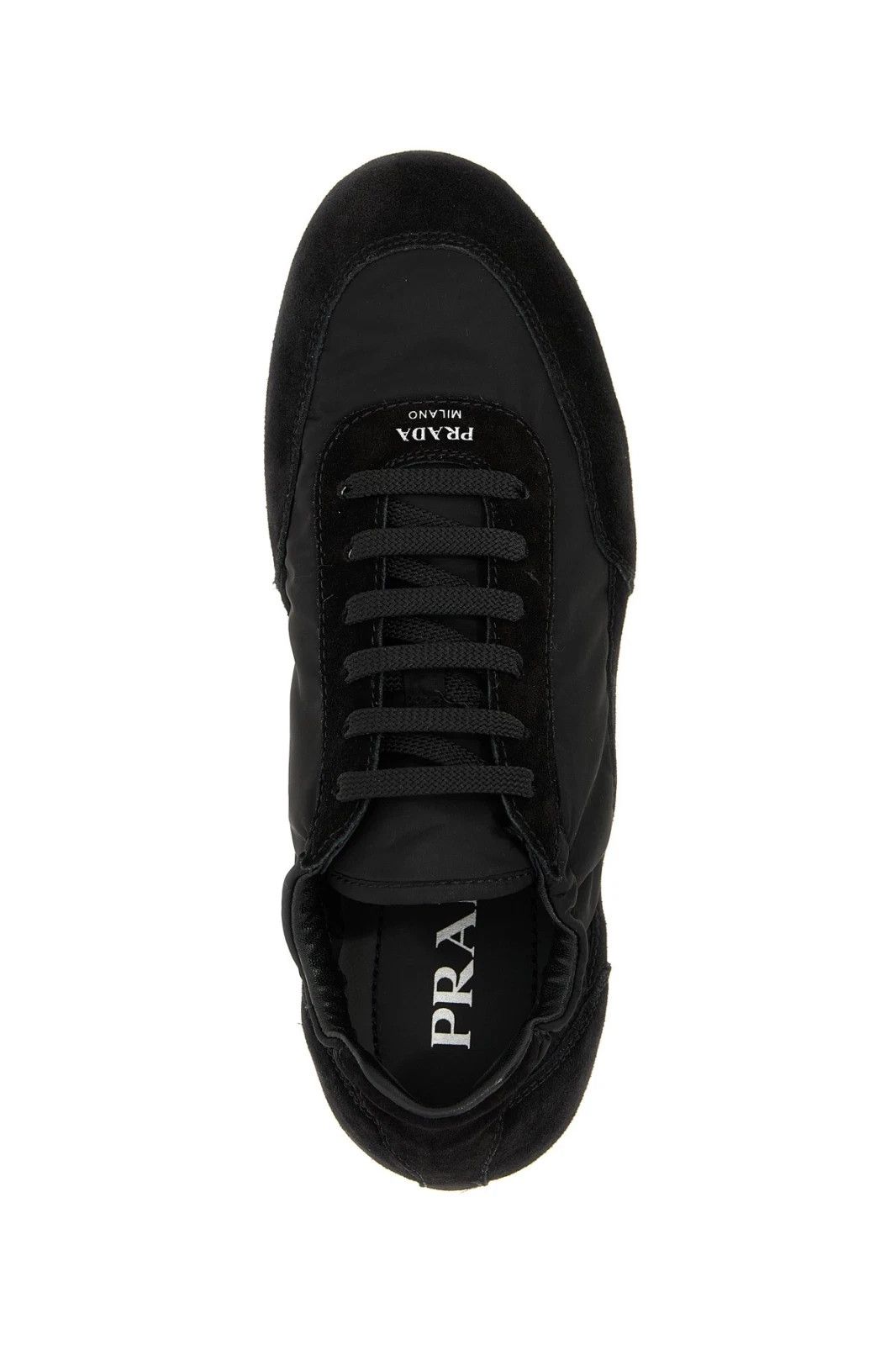 PRADA Collapse Re-Nylon Black Sneakers New & Authentic