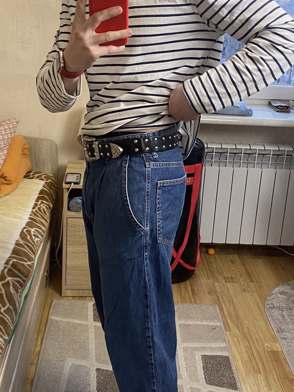 Hysteric Glamour 🔥 Vintage Belt Style Metal Parts Rhinestones Style Y2K Size ONE SIZE - 10 Thumbnail