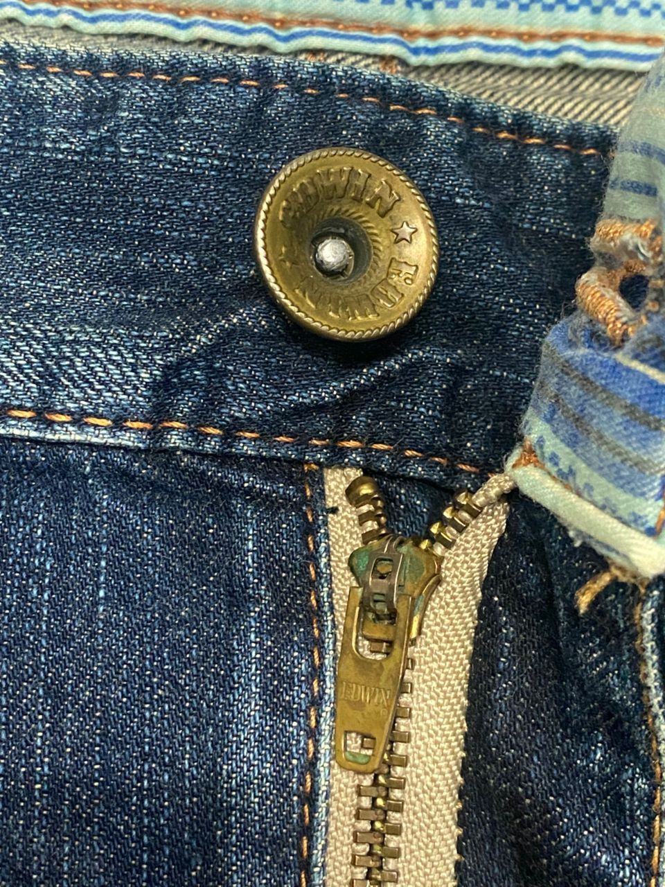 Edwin 💥Best offer💥Vintage Edwin Big Size Distressed Denim Size US 44 / EU 60 - 8 Thumbnail