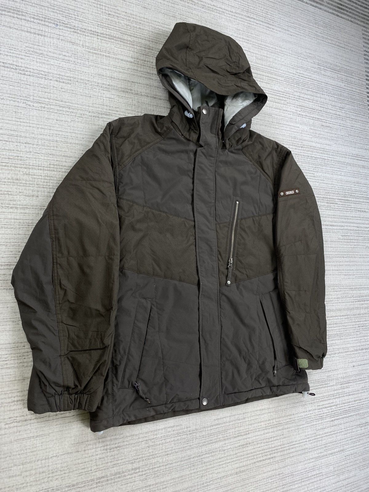 Japanese Brand Chur Snowboarding Cross Logo Zipper Multipocket Jacket Size US L / EU 52-54 / 3 - 3 Thumbnail