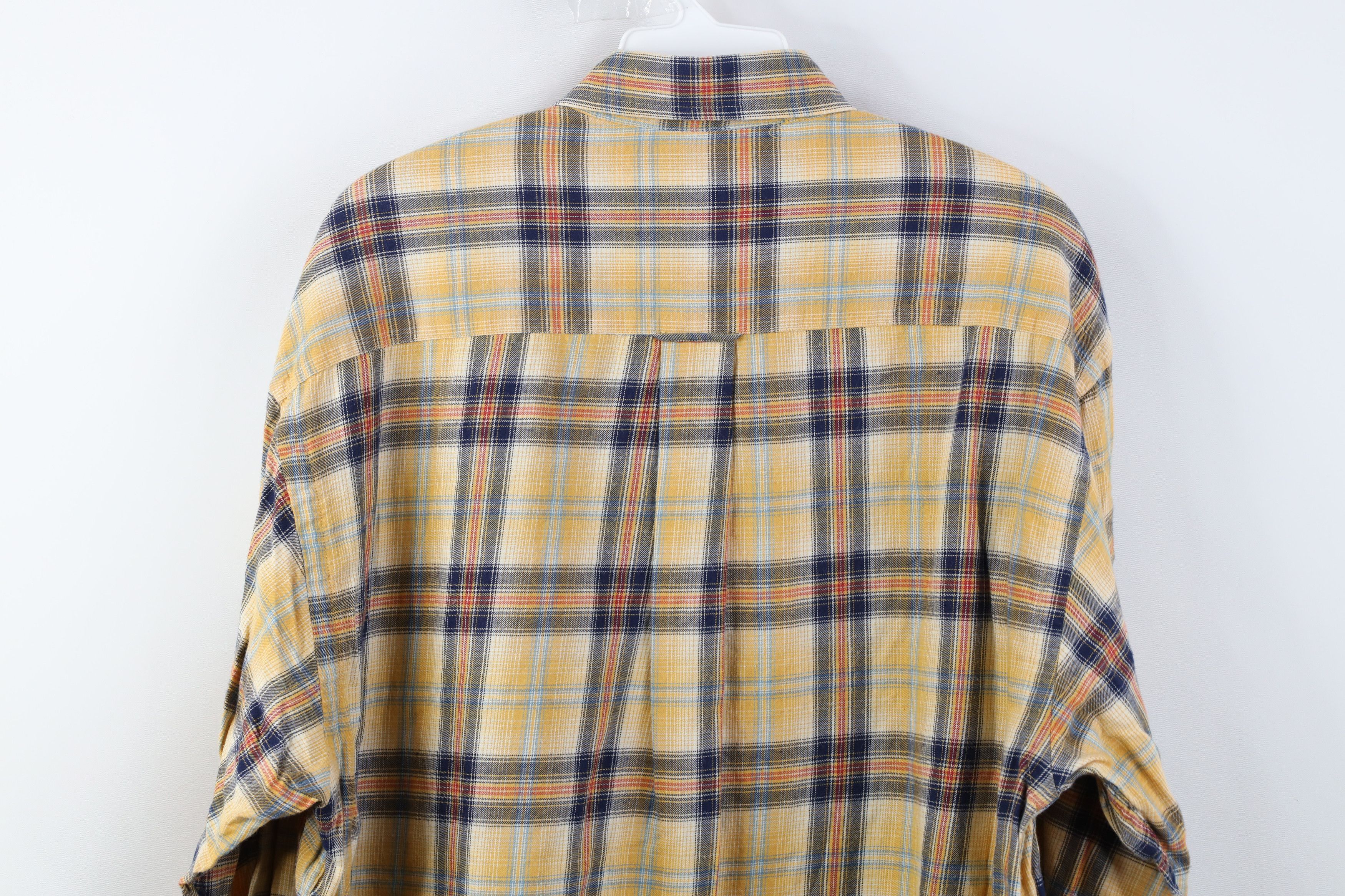 Nautica Vintage 90s Nautica Flannel Collared Button Down Shirt Plaid Size US M / EU 48-50 / 2 - 10 Thumbnail