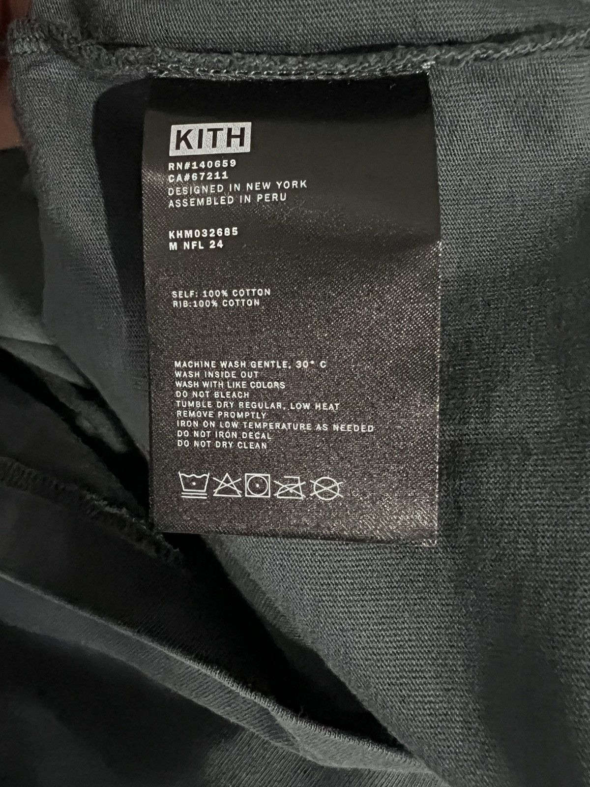 Kith × NFL Kith NFL 47 New York Giants Vintage Tee Nocturnal FW24 Size US L / EU 52-54 / 3 - 7 Thumbnail