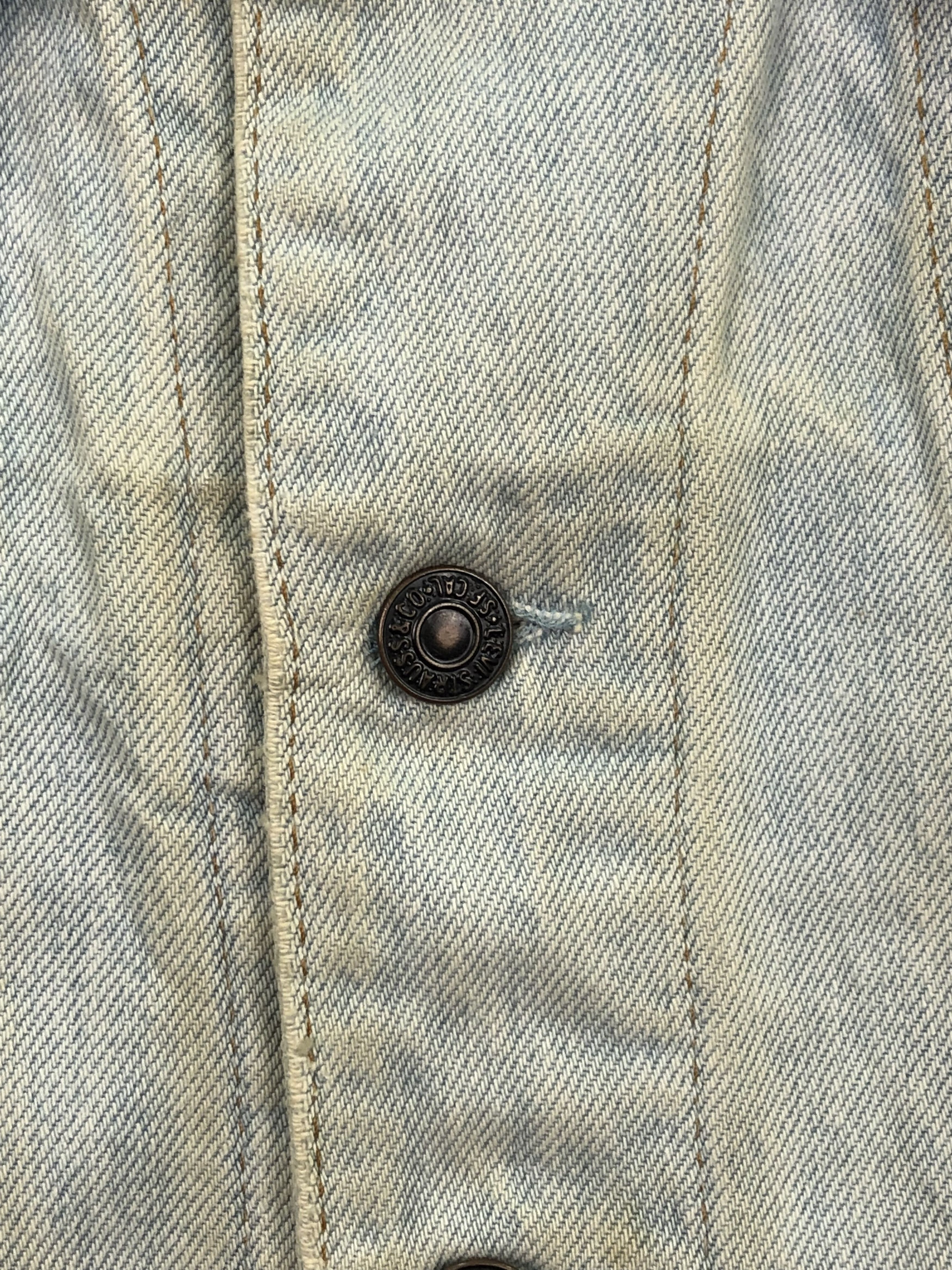 Levi's Vintage Levis Trucker Denim Jacket J0258 Size US S / EU 44-46 / 1 - 7 Thumbnail
