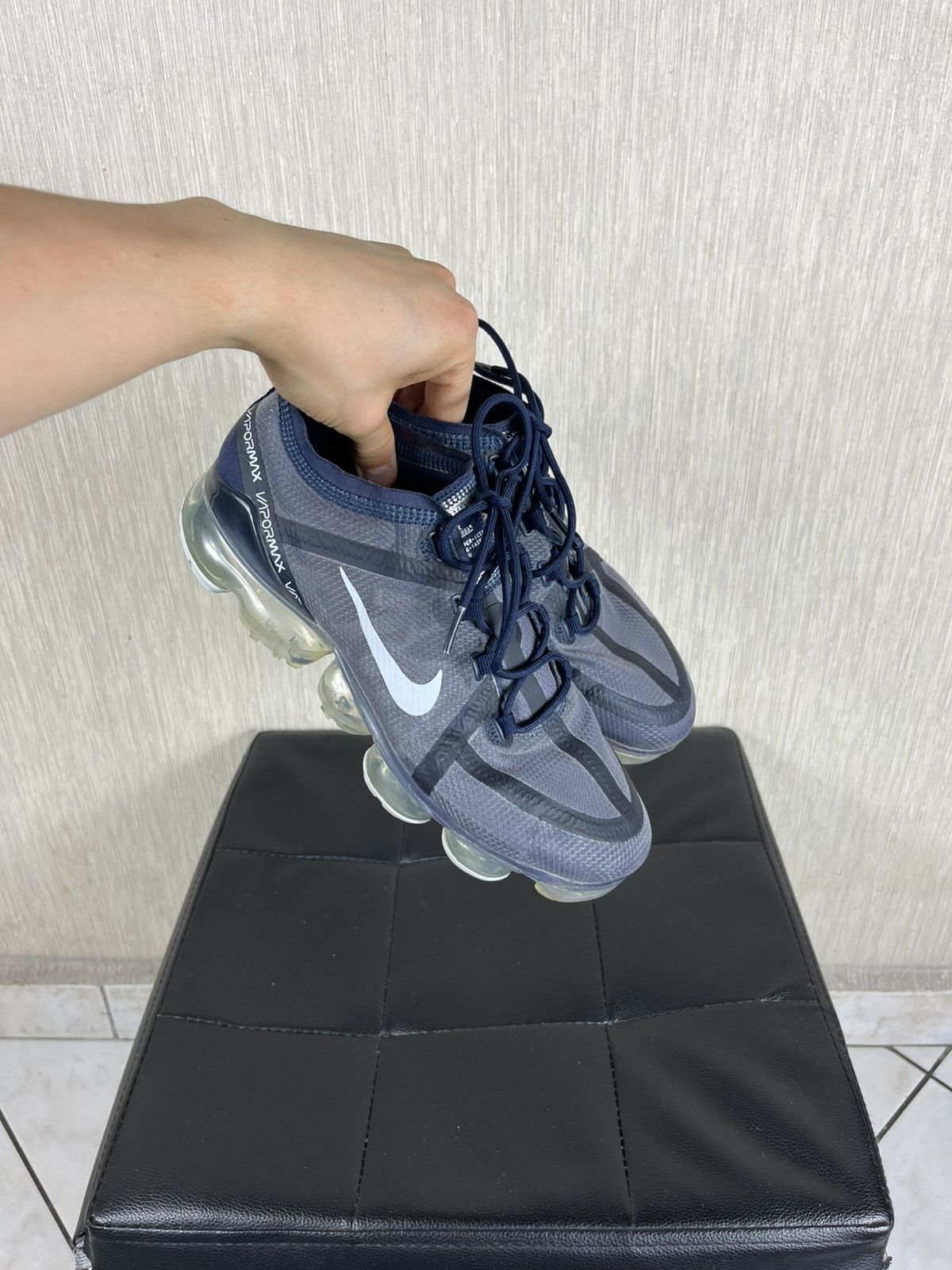 Nike Nike air vapormax 2019 obsidian pure platinum sneakers shoes Size US 7 / EU 40 - 25 Thumbnail