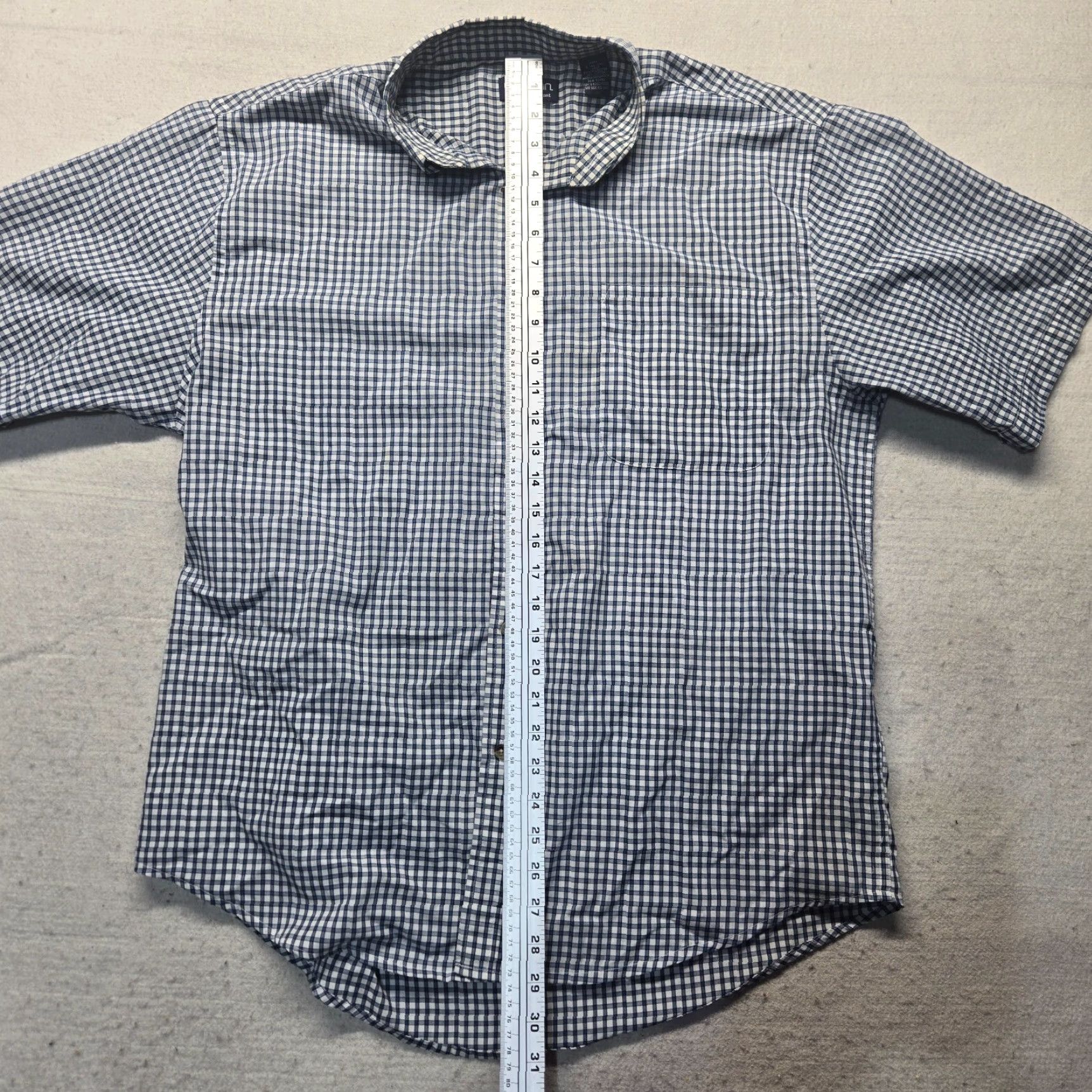 Vintage VINTAGE Puritan Blue Checkered Button-Up Shirt Adult Men's Size L Size US L / EU 52-54 / 3 - 6 Thumbnail