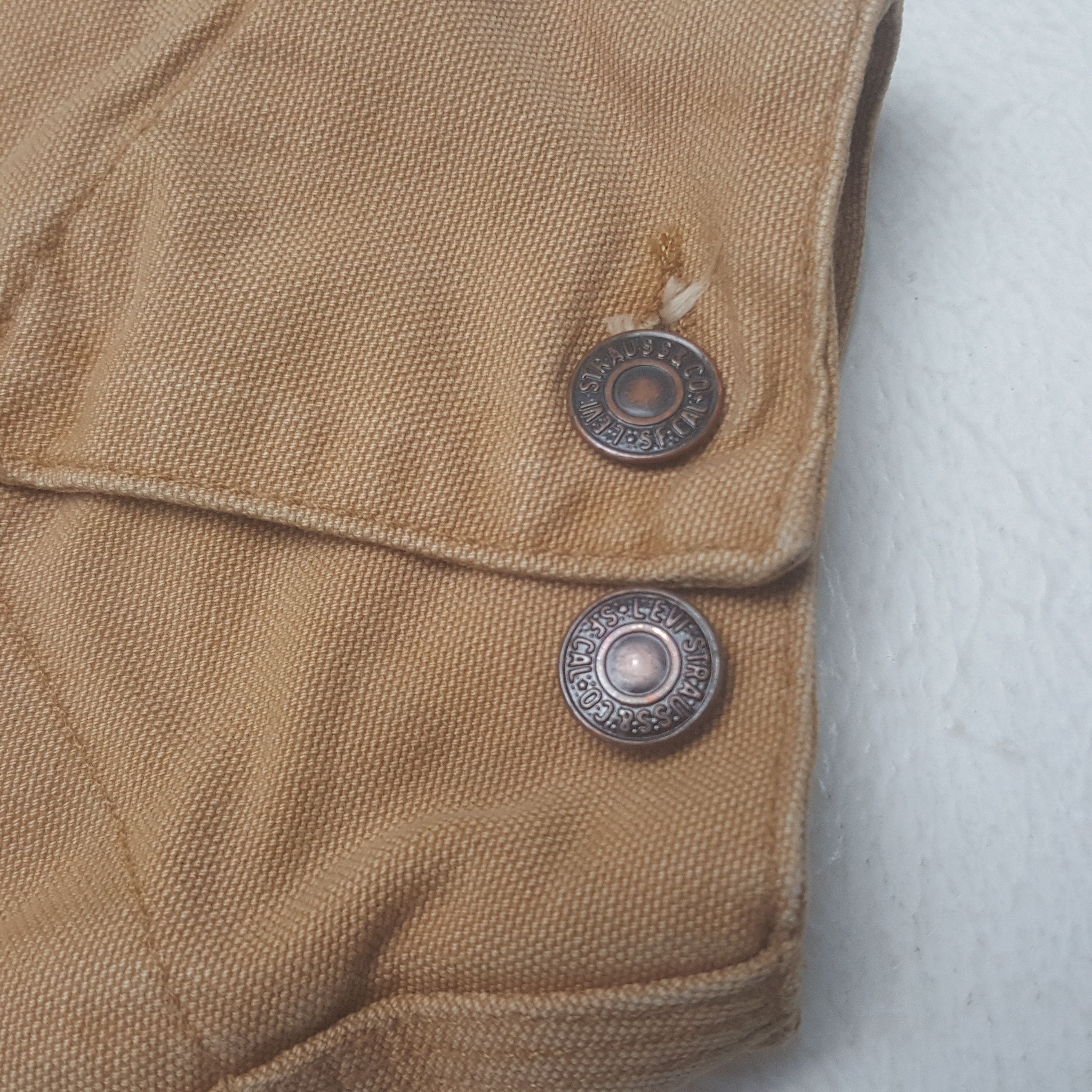 Levi's × Vintage Vintage Levis Button Up Corduroy Collar Jacket Size US XL / EU 56 / 4 - 8 Thumbnail