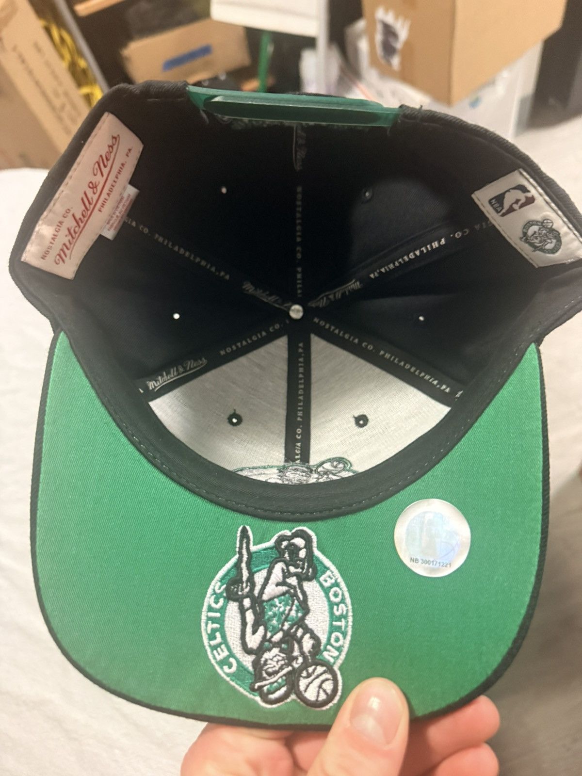 Mitchell & Ness Mitchell & Ness Boston Celtics Snapback Size ONE SIZE - 3 Thumbnail