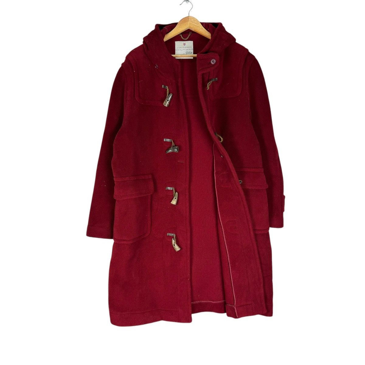 Original Montgomery ☀️MONTGOMERY TIBBETT DUFFLE HOODIE COAT JACKET Size US M / EU 48-50 / 2 - 6 Thumbnail