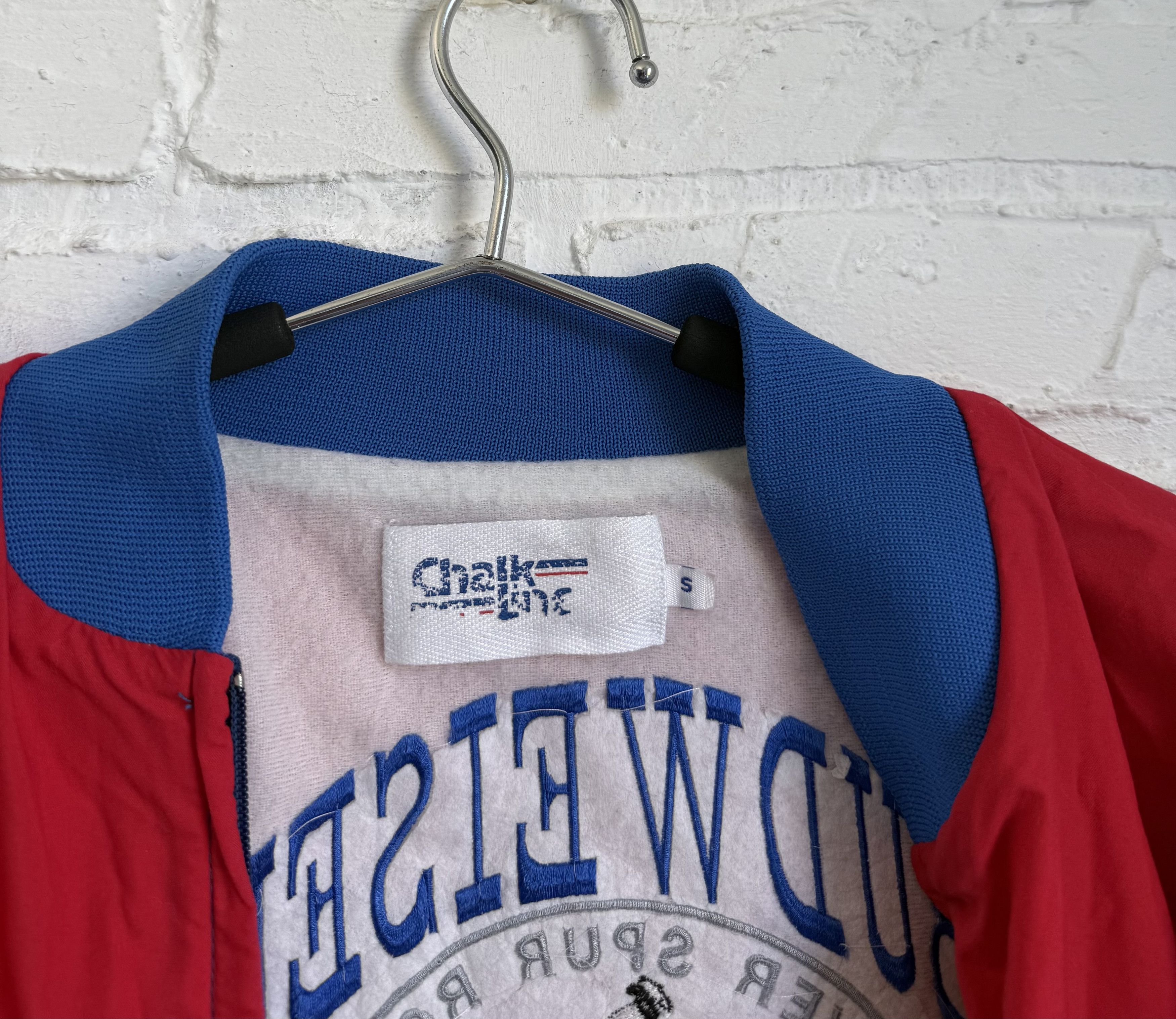 Chalk Line Vintage 90s Budweiser Chalk Line Bomber Jacket Rodeo Size US S / EU 44-46 / 1 - 3 Thumbnail