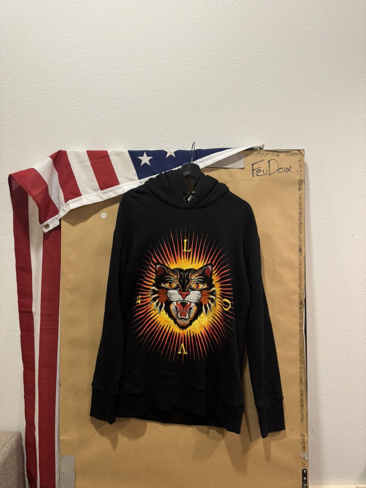 Gucci Angry Cat Hoodie Grailed