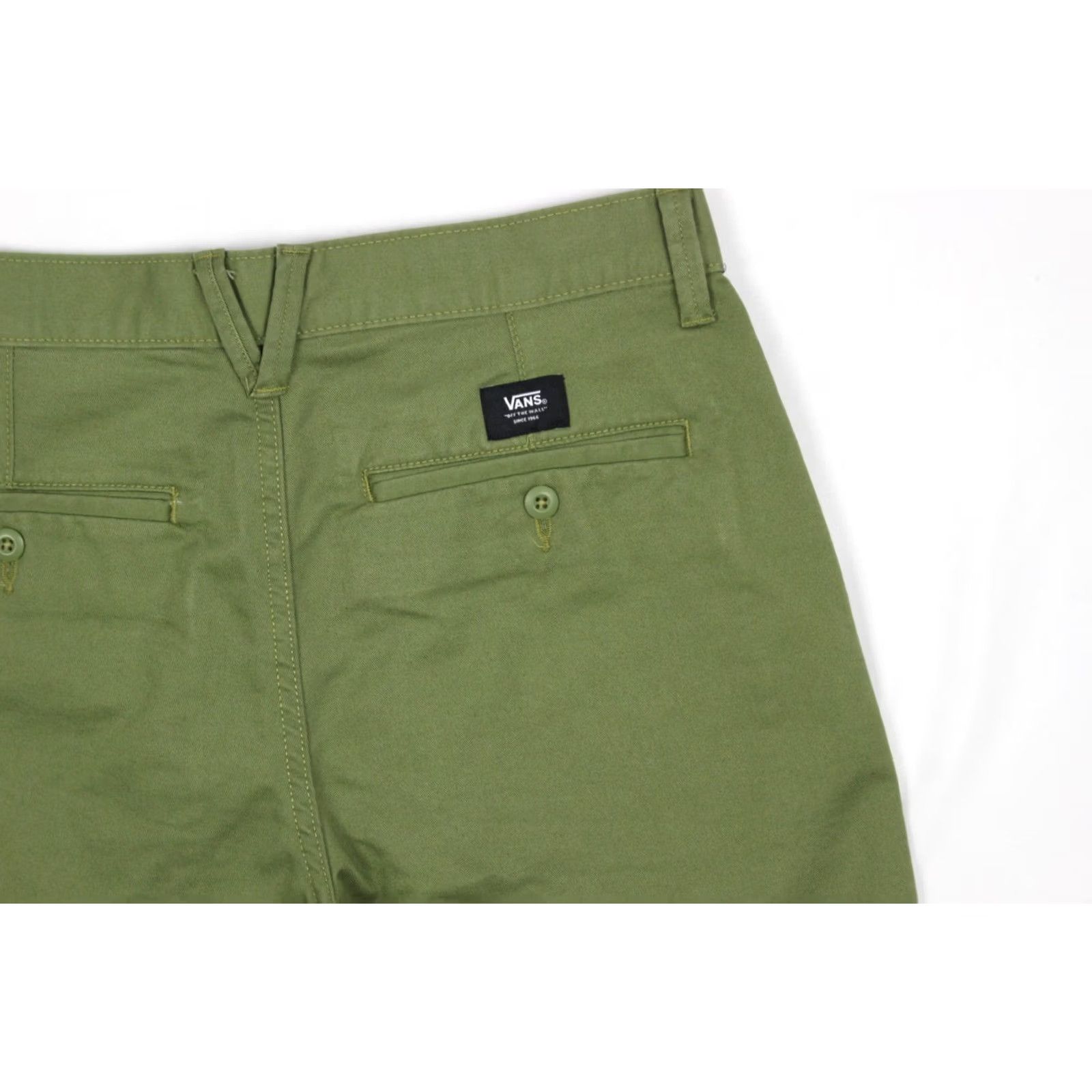 Vans Vans Men's Authentic Chino 9.5" Shorts Size 30 Regular Green Size US 30 / EU 46 - 3 Thumbnail
