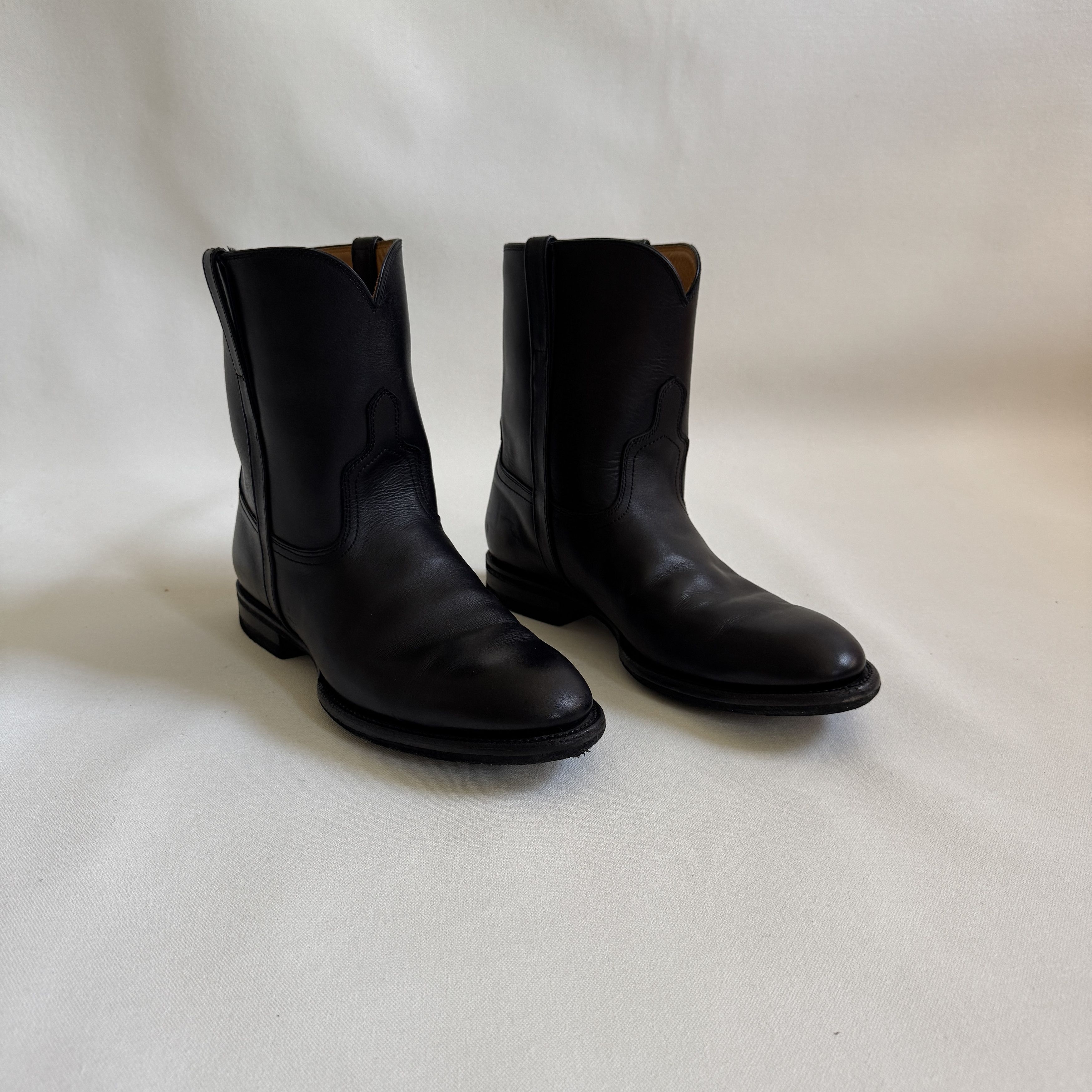 Auralee Leather Boots Collection: 2022 Autumn/Winter