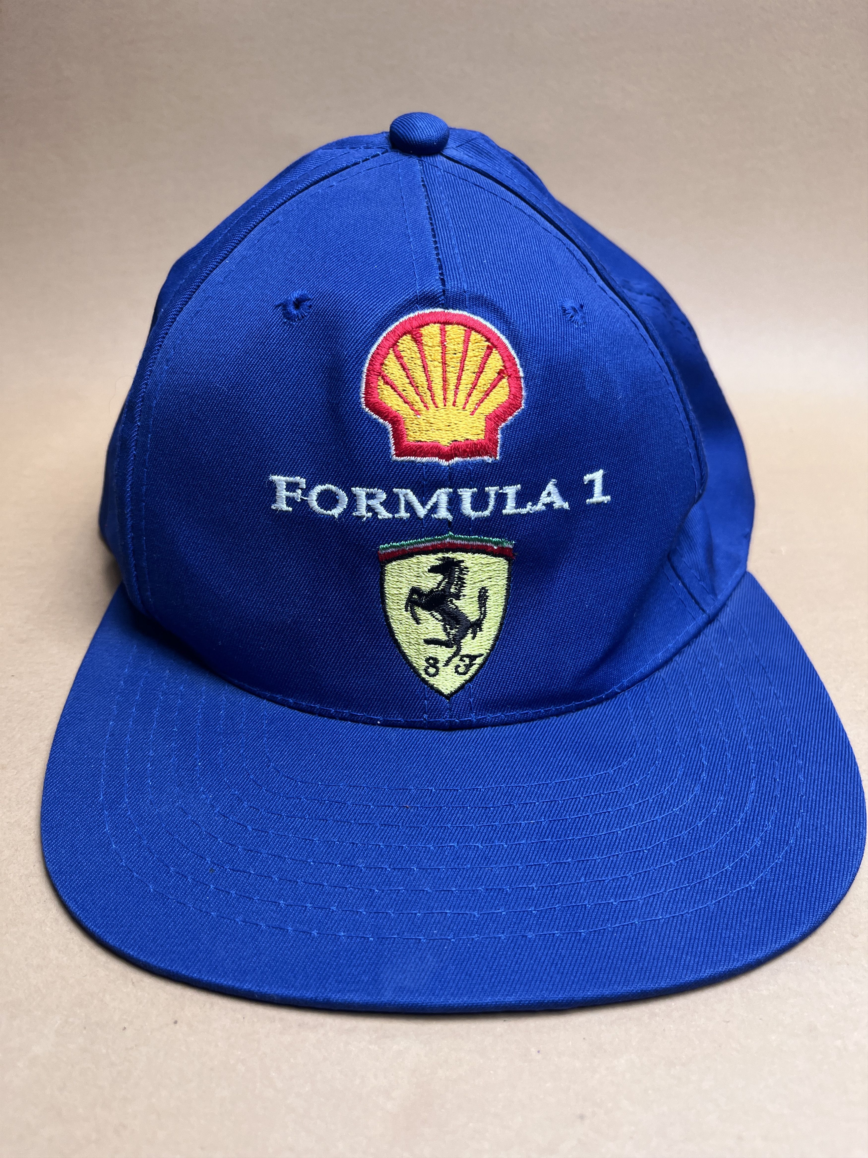 Ferrari Ferrari x Shell F1 Cap | Blue Snapback Size ONE SIZE - 1 Thumbnail