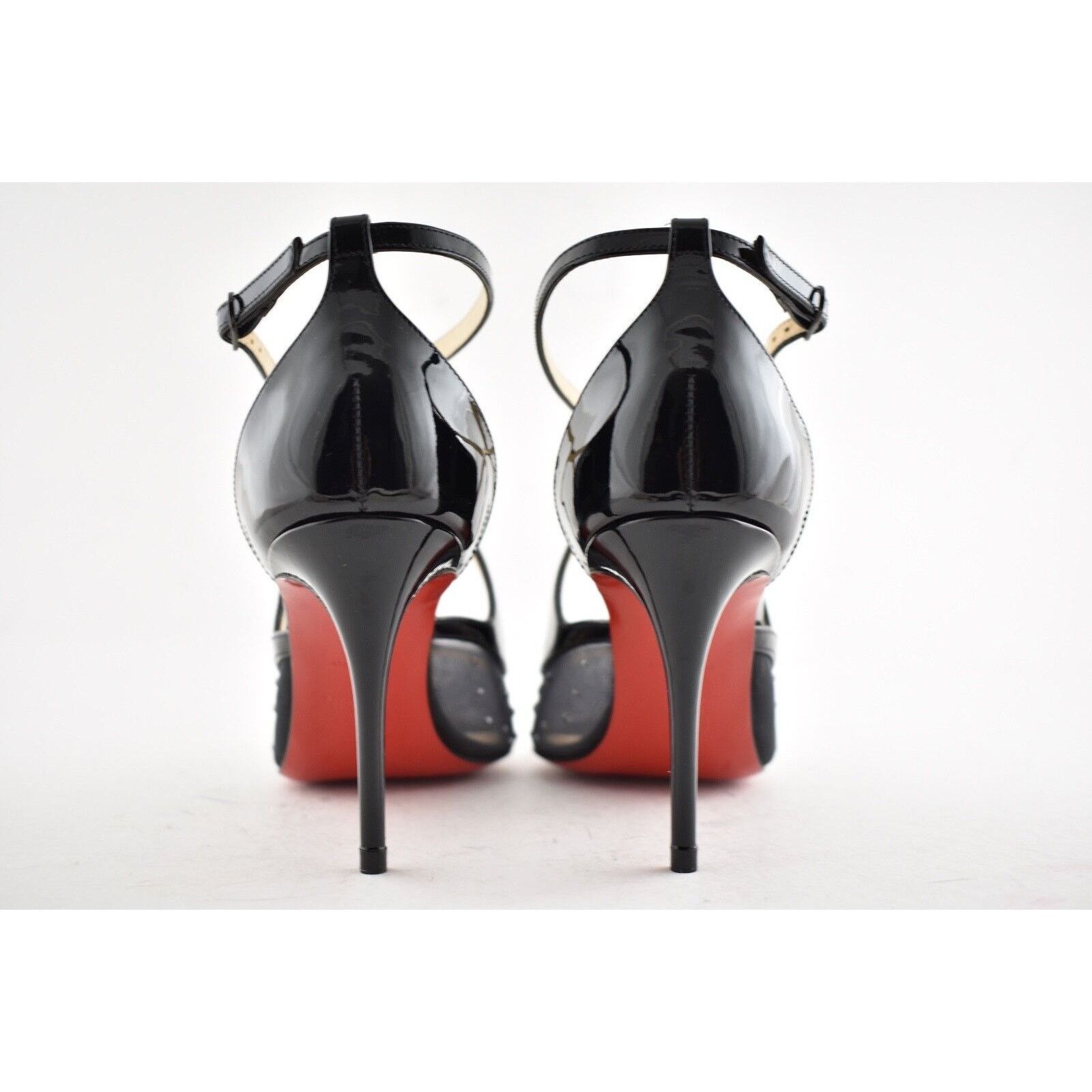 Christian Louboutin Christian Louboutin Twistissima Strass 85 Black Patent Size US 6.5 / IT 36.5 - 8 Thumbnail