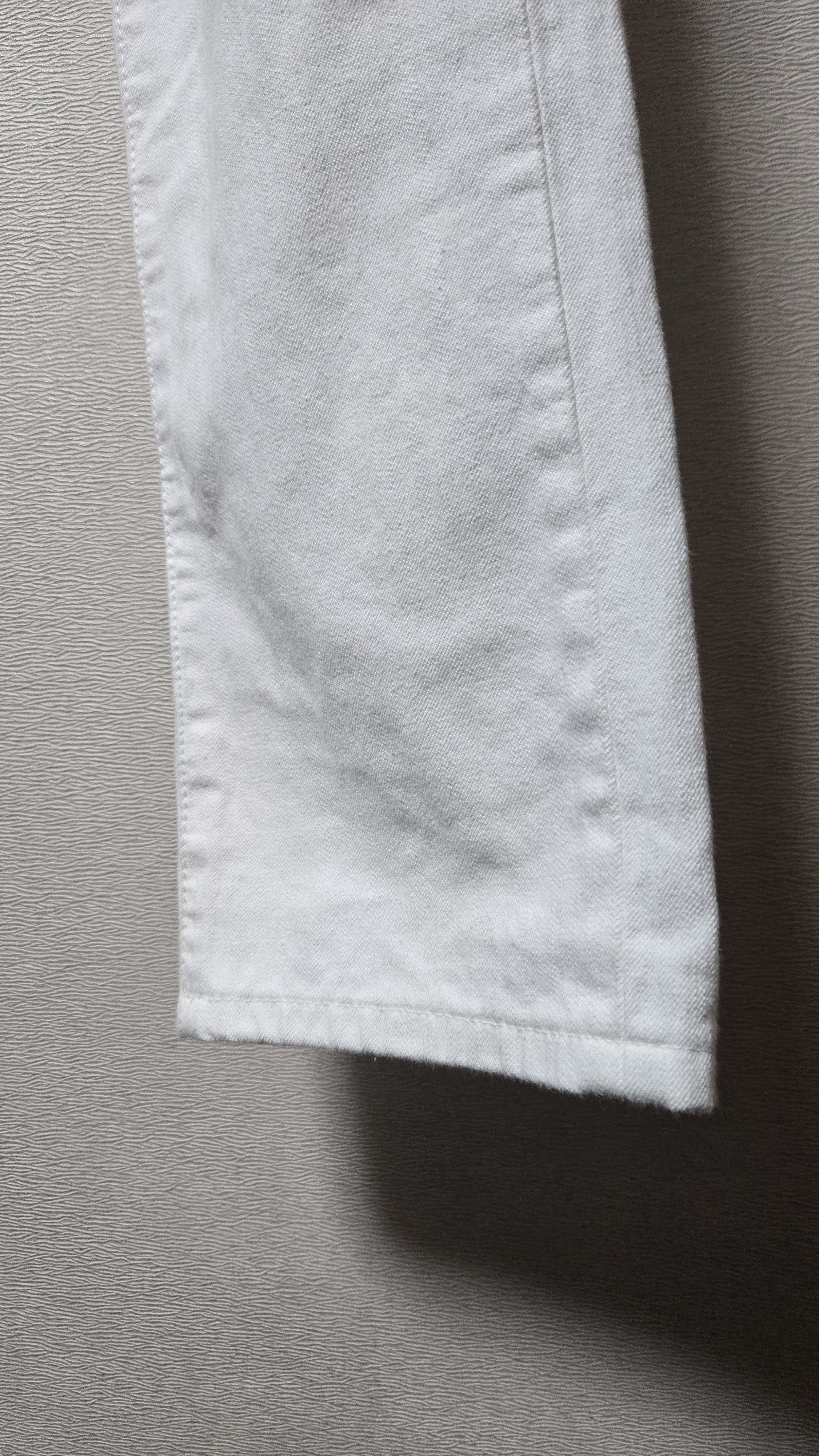 Dior Dior Homme 06SS Hedi Slimane White Denim Jeans Size 28 Size US 28 / EU 44 - 7 Thumbnail