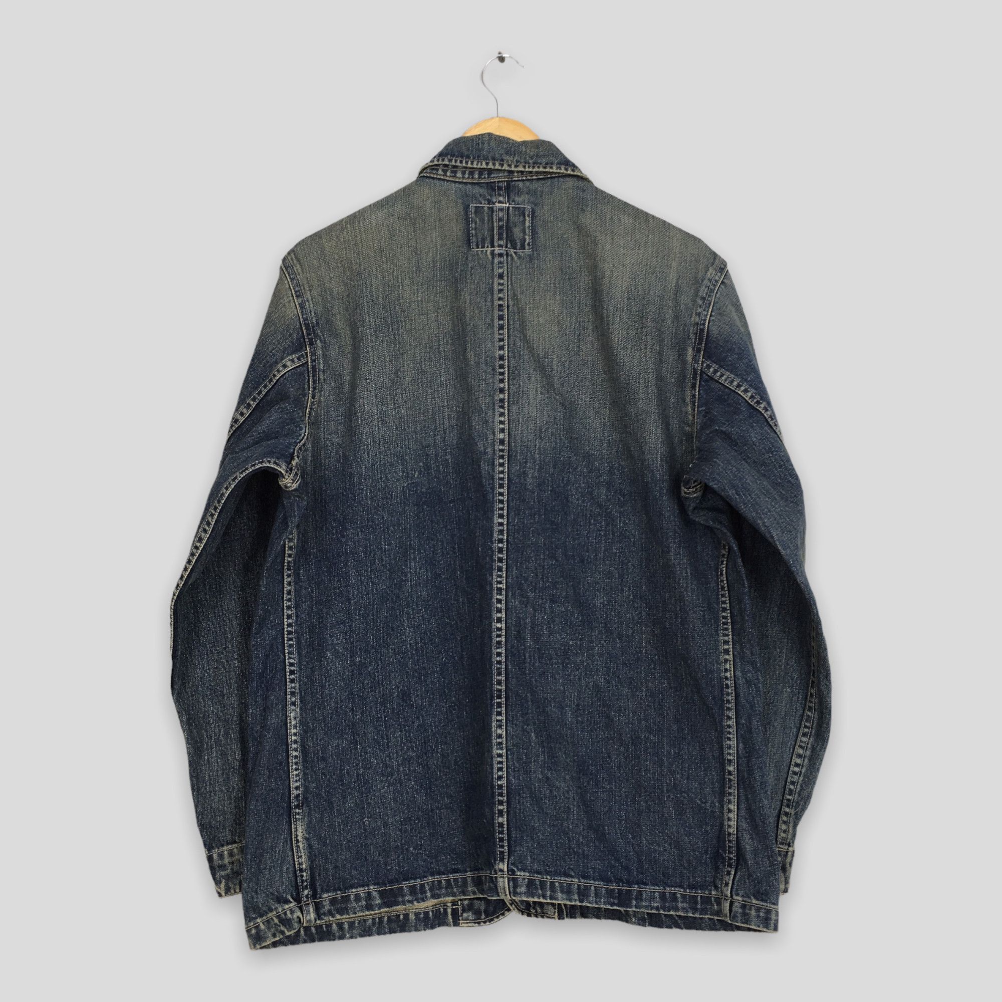 Gap Vintage 90s Gap American Denim Workers Chore Jacket Large Size US L / EU 52-54 / 3 - 7 Thumbnail