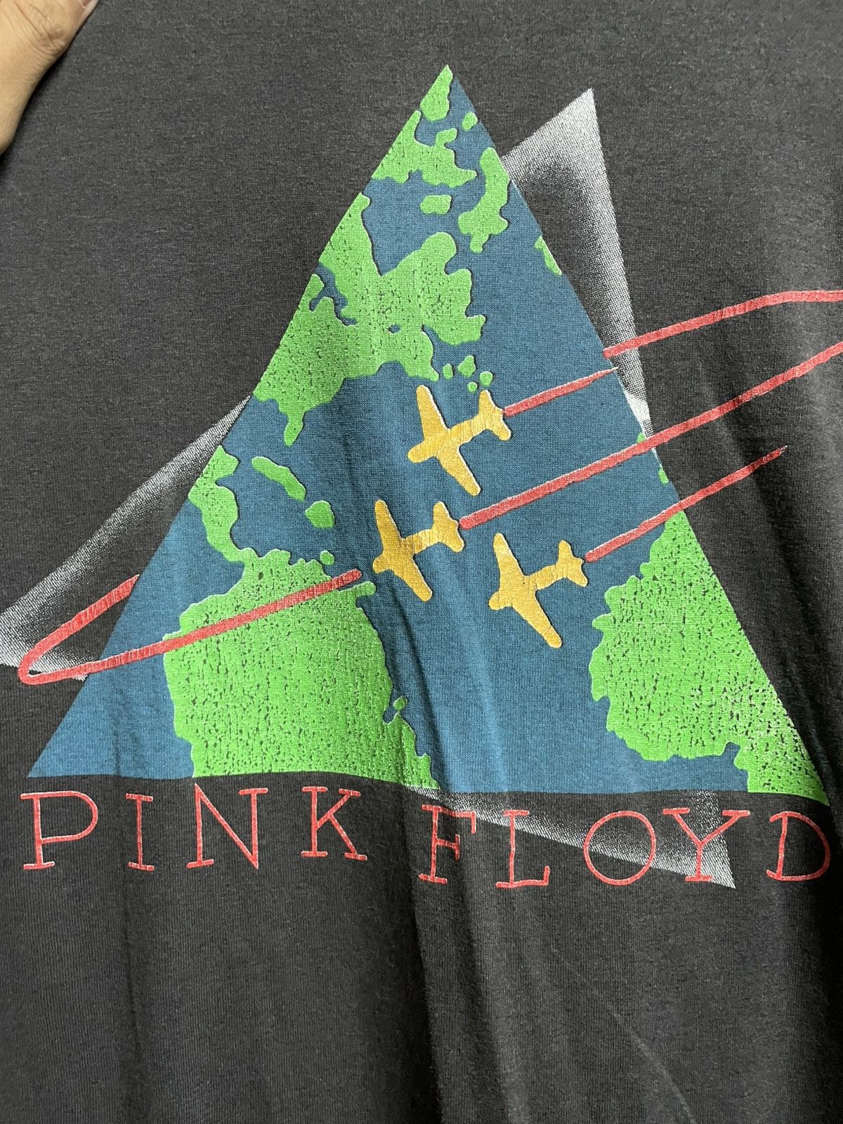 Band Tees × Vintage T shirt Pink Floyd tour vintage Size US L / EU 52-54 / 3 - 2 Thumbnail