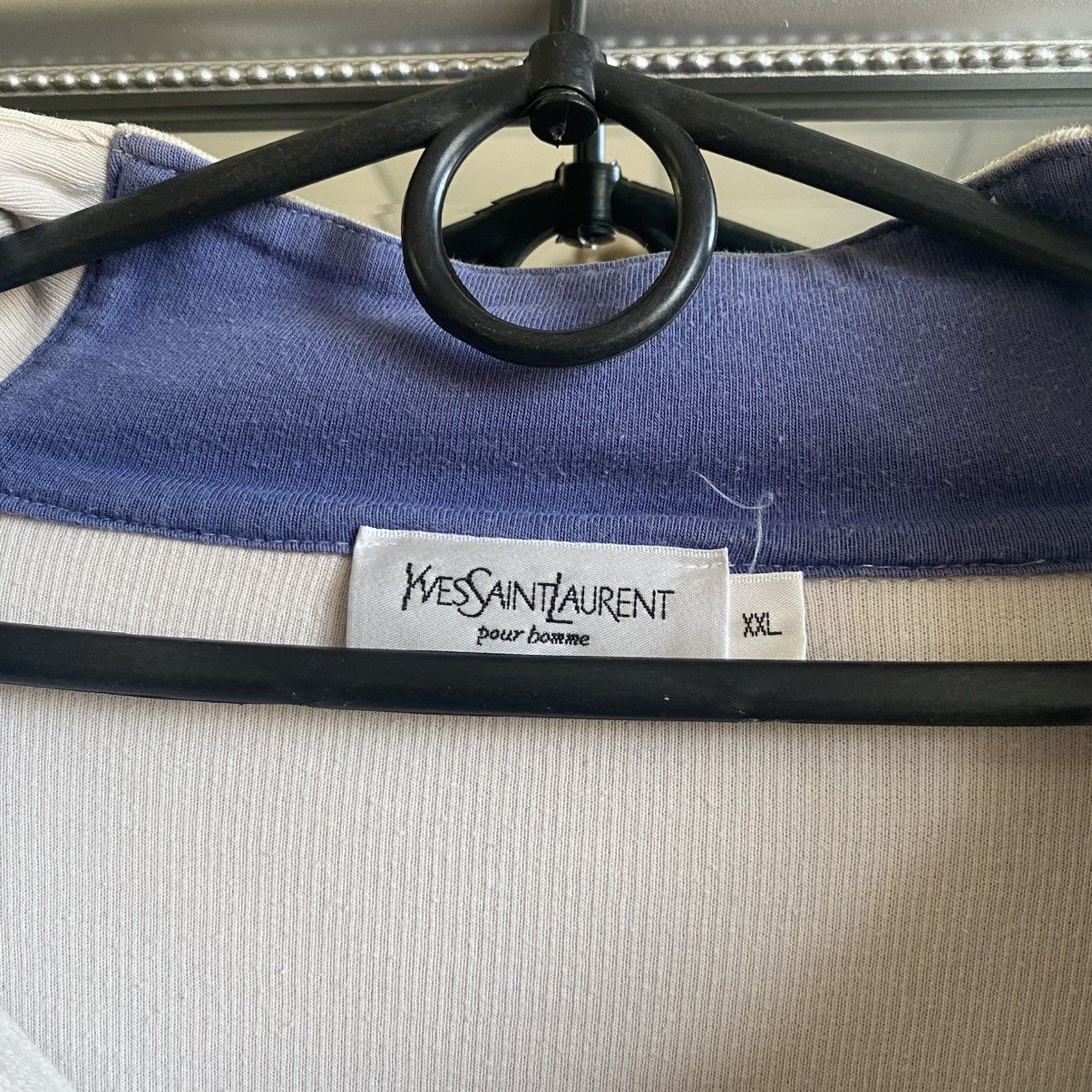Yves Saint Laurent Vintage YSL Yves Saint Laurent Zip Up sweater Size US XL / EU 56 / 4 - 6 Thumbnail