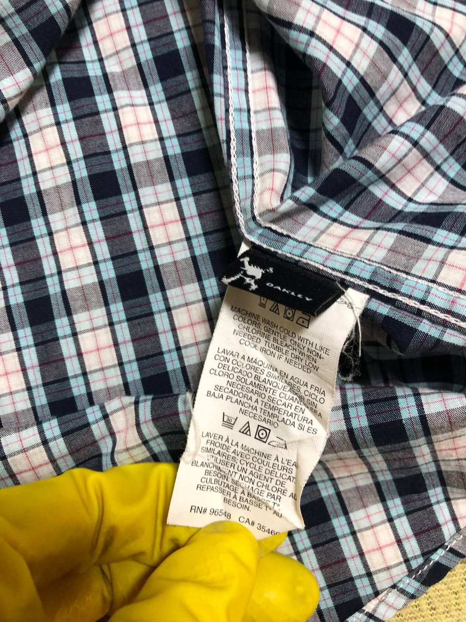 Oakley Oakley Men's Button Down Casual Shirt Size US XXL / EU 58 / 5 - 11 Thumbnail