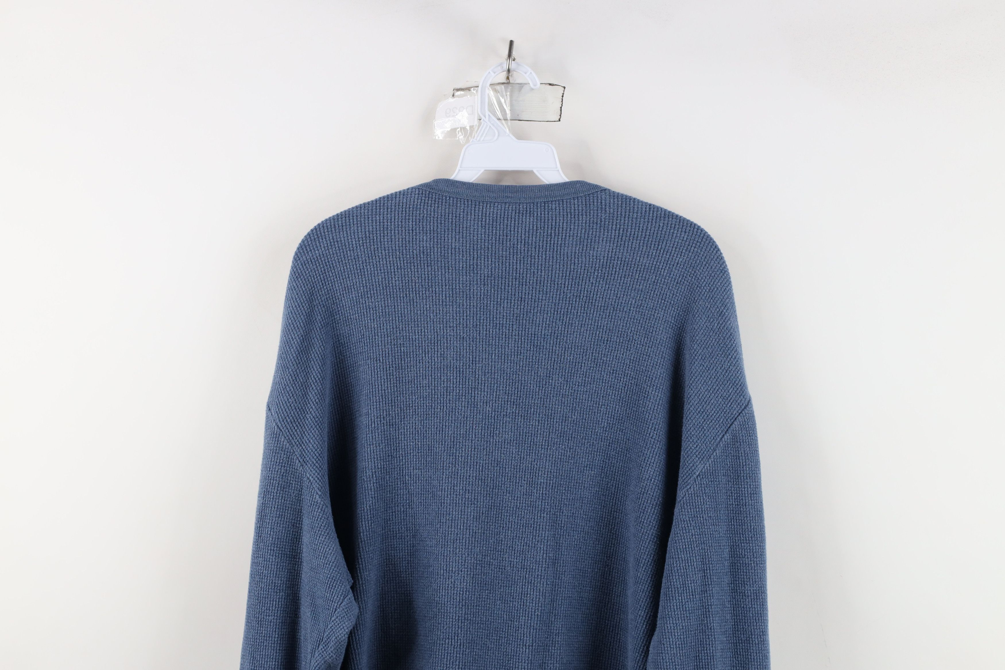 Vintage Vintage Y2K 2005 Gap Thermal Waffle Knit Long Sleeve T-Shirt Size US XXL / EU 58 / 5 - 12 Thumbnail