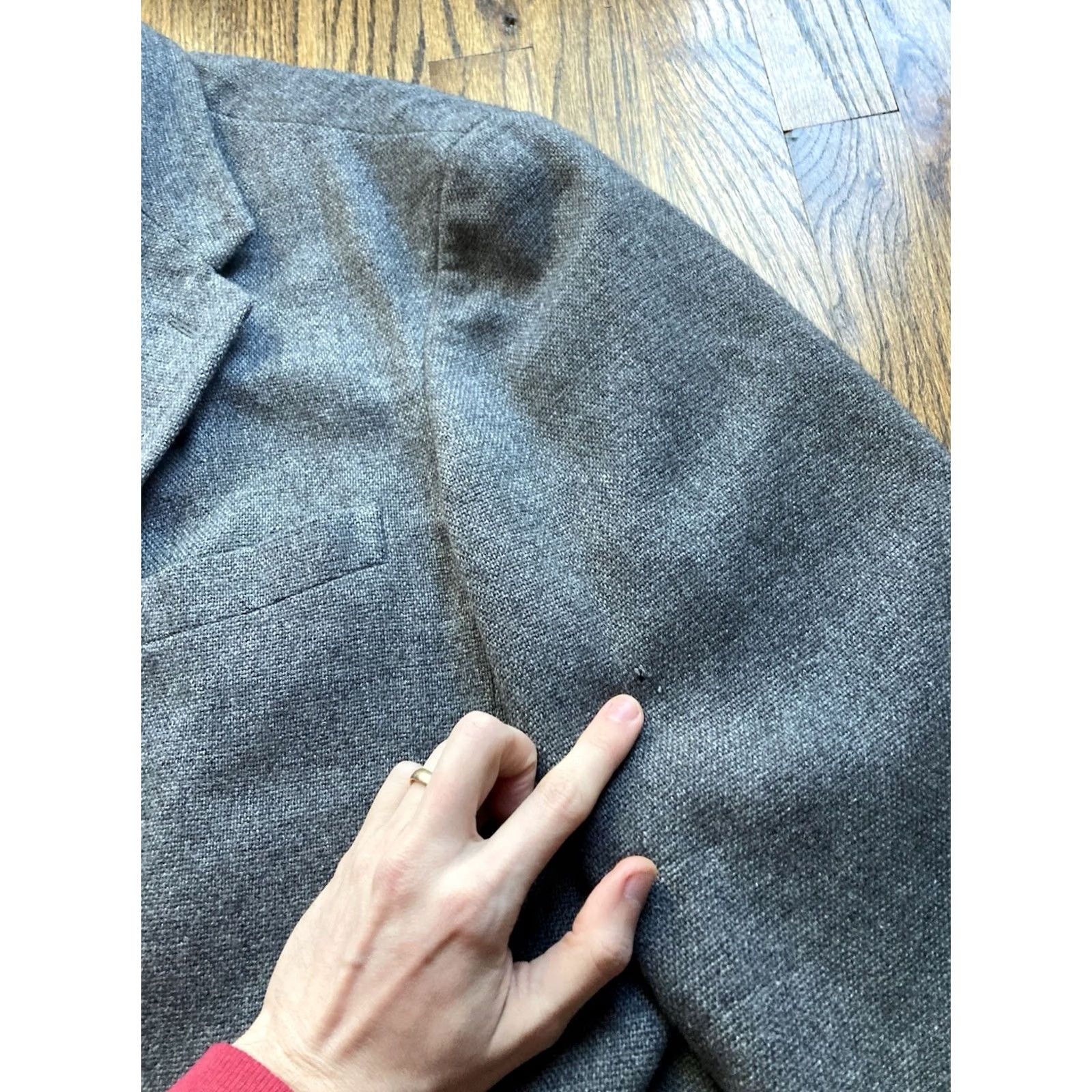 Vintage VESTIMENTA Coat Mens 46 Gray Cashmere Blend Made In Italy Saks Fifth Blazer Size US S / EU 44-46 / 1 - 7 Thumbnail