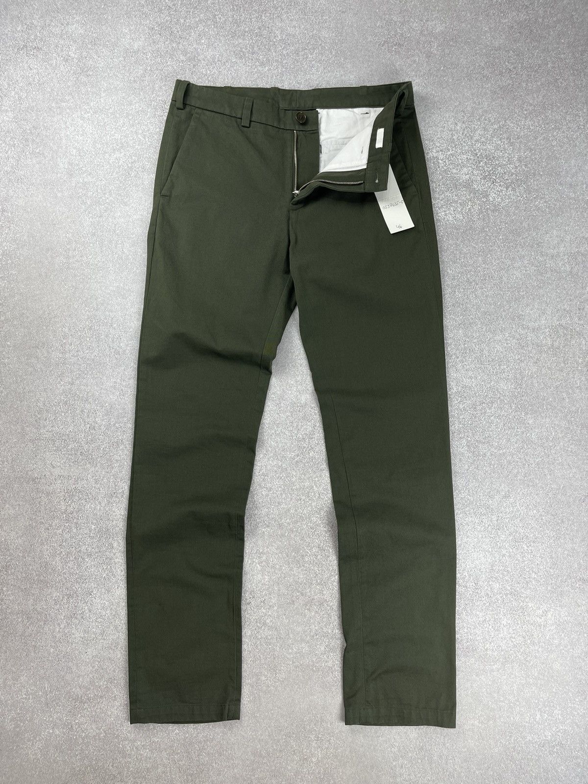 Arket ARKET Men’s Chino Khaki Trousers Pants Slim Fit Size 46 Size US 30 / EU 46 - 5 Thumbnail