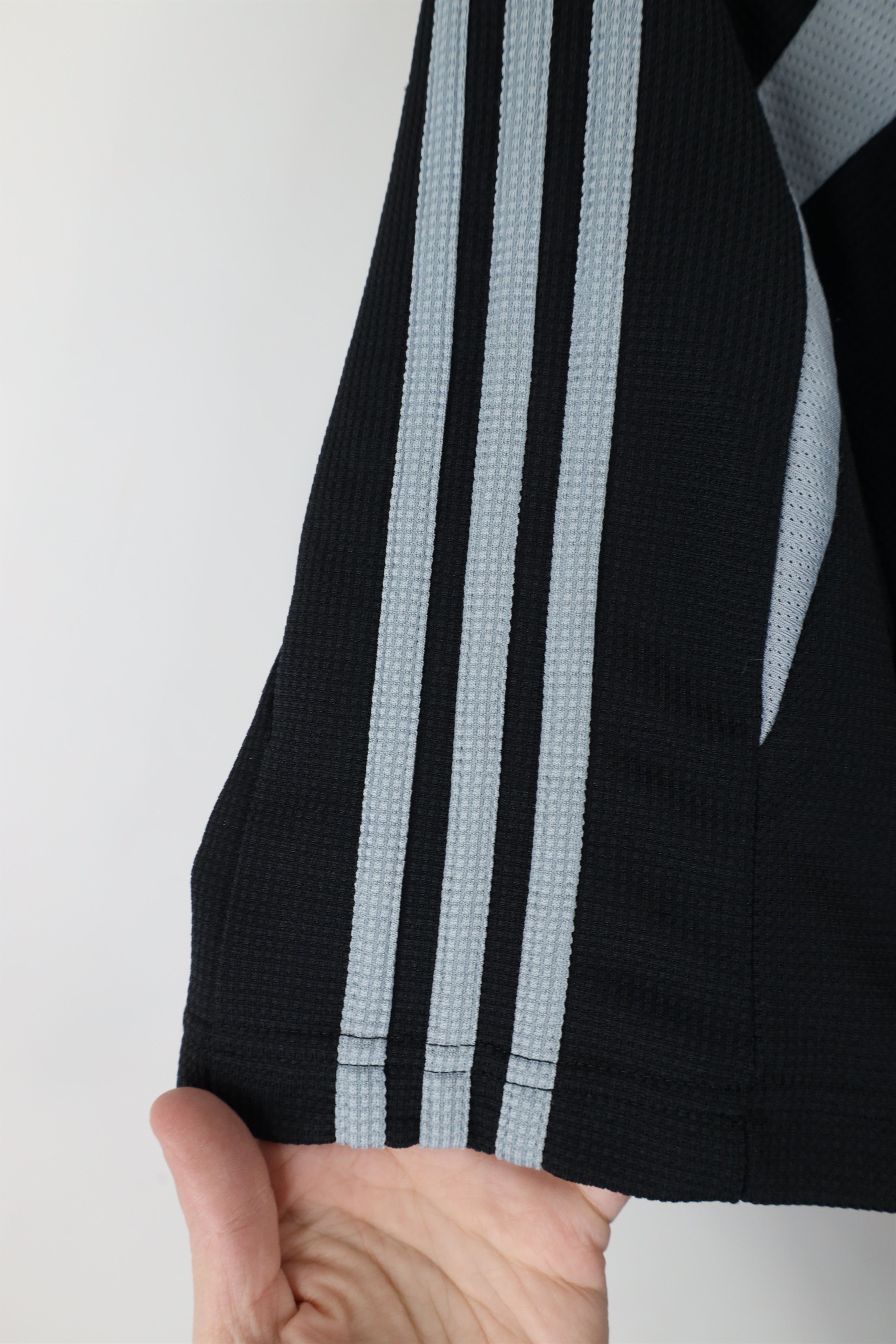 Adidas × Vintage Vintage Adidas All Blacks Collared Rugby Jersey Polo Shirt Size US M / EU 48-50 / 2 - 8 Thumbnail