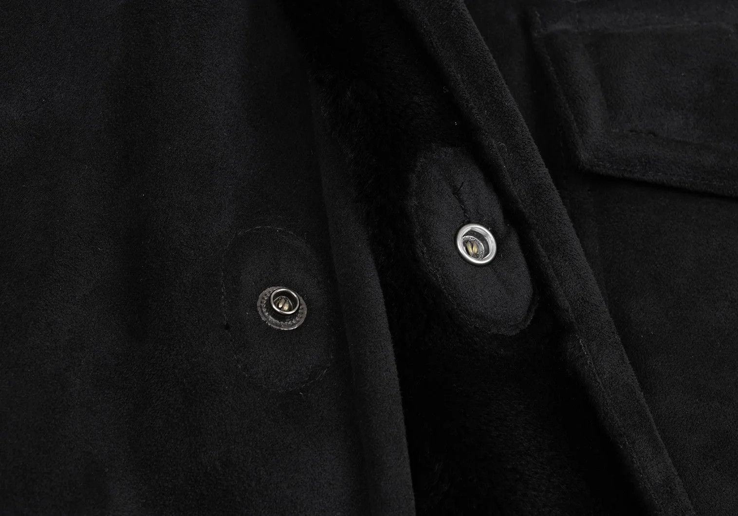 Emporio Armani Mouton Half Coat in Black Size 50 Size US M / EU 48-50 / 2 - 10 Thumbnail