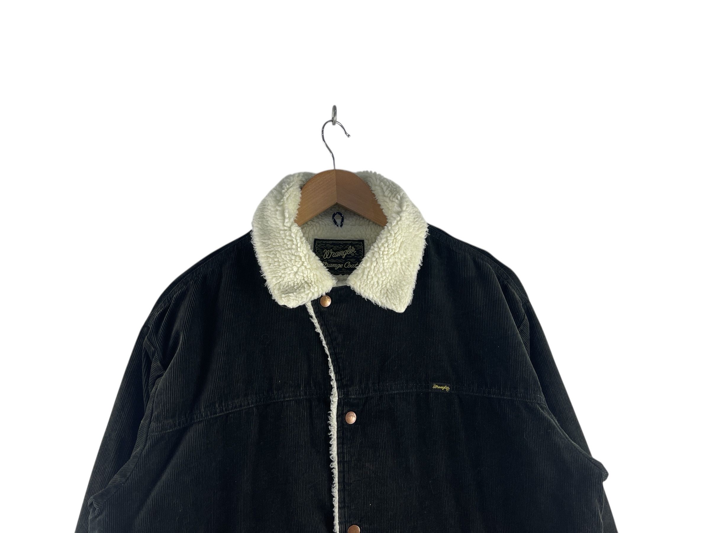 Wrangler Vintage Wrangler Wrange Coat Sherpa Lined Corduroy Jacket Size US M / EU 48-50 / 2 - 8 Thumbnail