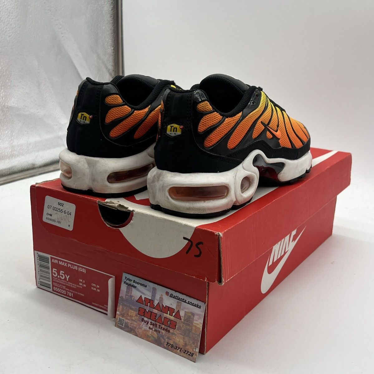 Nike Air max plus sunset Size US 5.5 / EU 38 - 5 Thumbnail