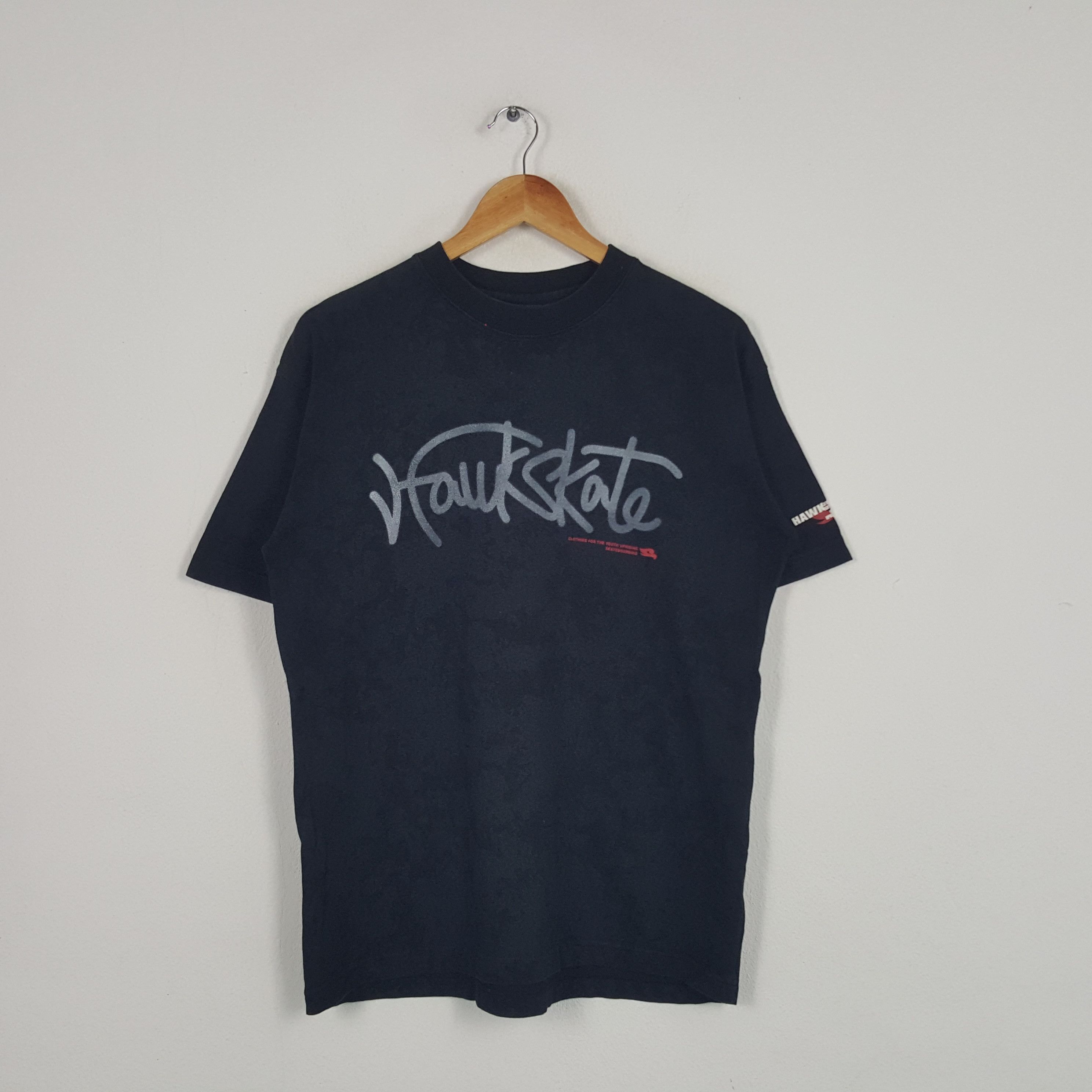 Tony Hawk × Vintage Vintage Hawk Skate American Skateboard Tshirt Size US L / EU 52-54 / 3 - 1 Thumbnail