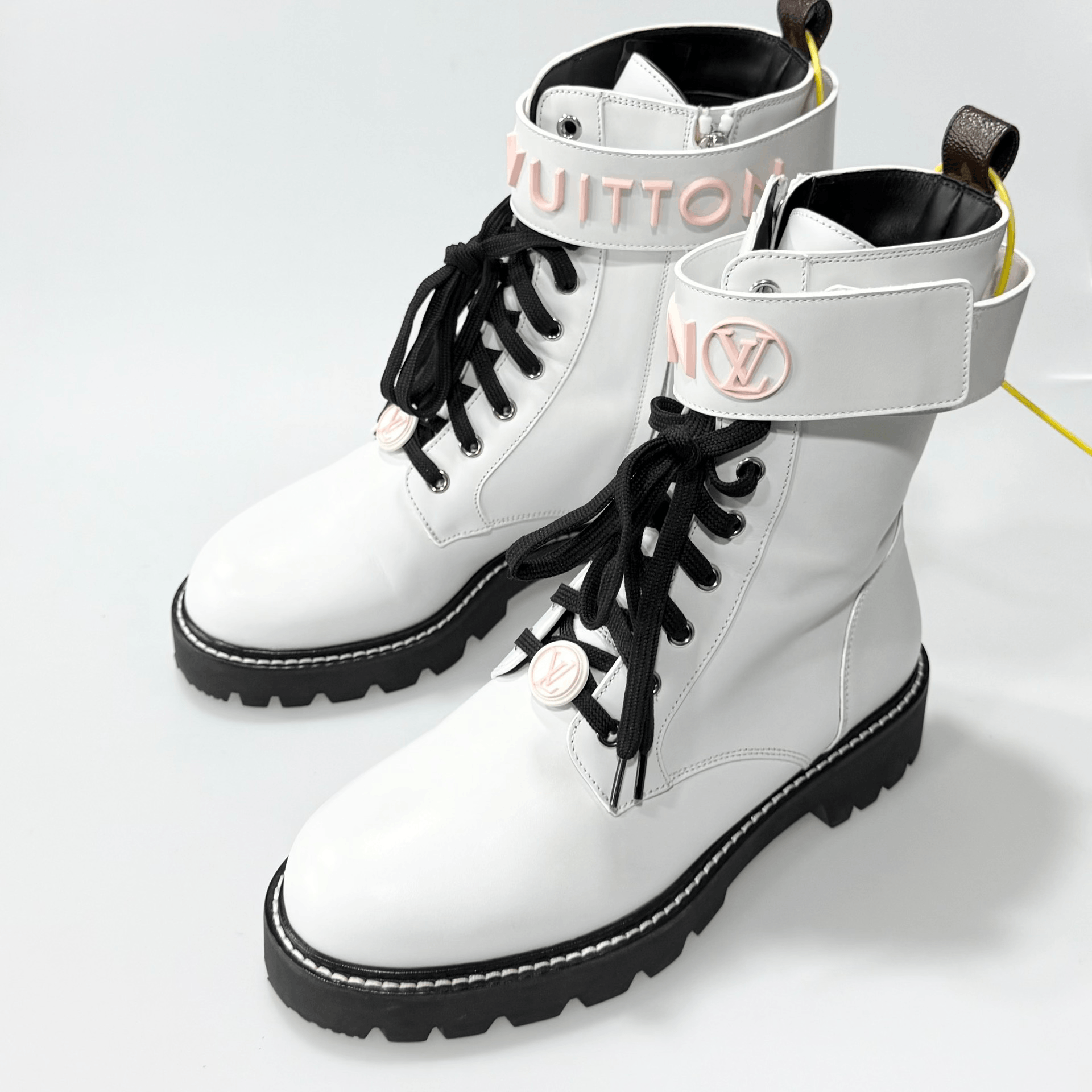 Louis Vuitton LV Territory Women's Martin Boots Size US 7 / IT 37 - 1 Thumbnail