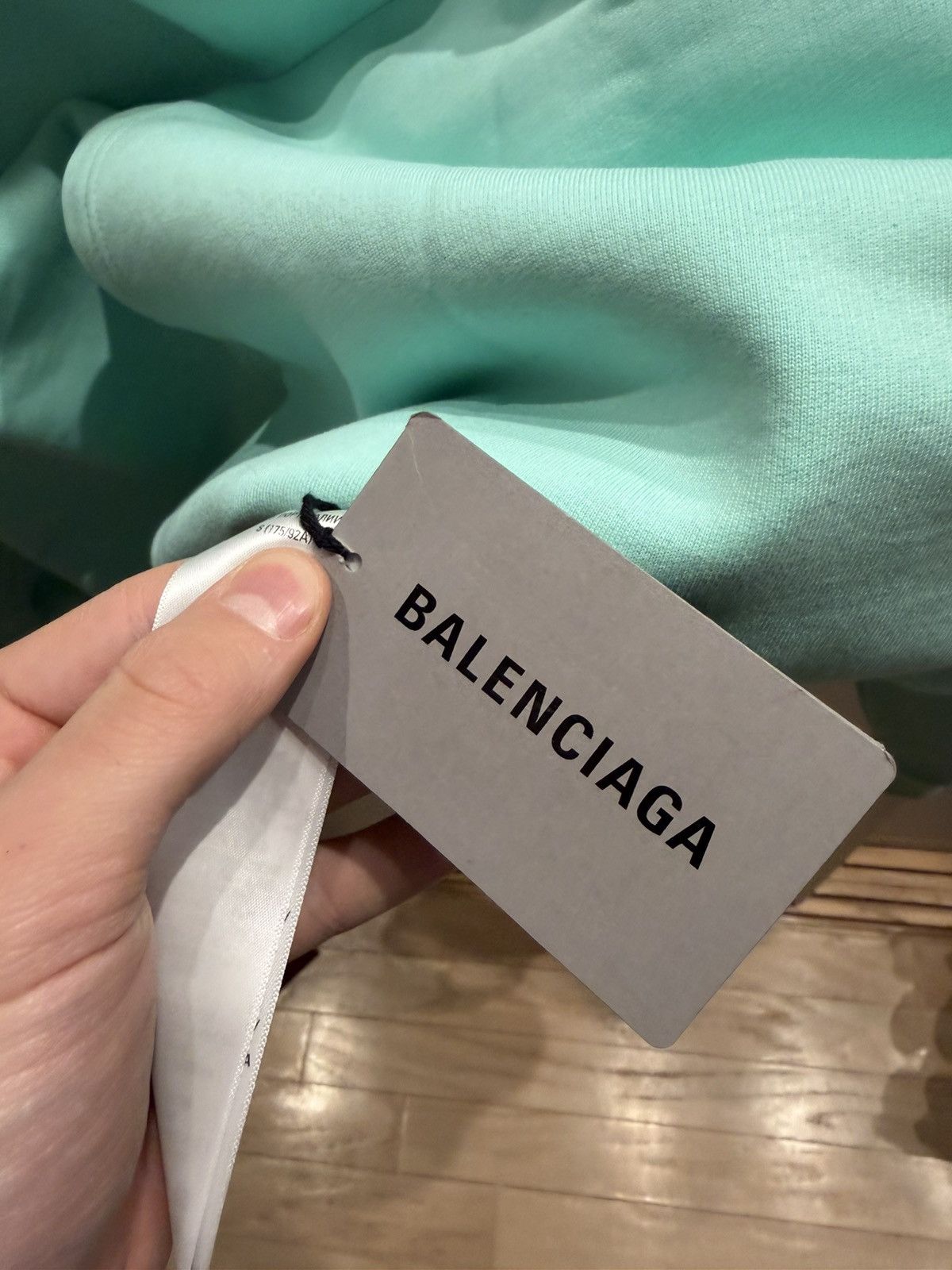Balenciaga Balenciaga Campaign Hoodie Large Fit Mint size Small Size US L / EU 52-54 / 3 - 7 Thumbnail