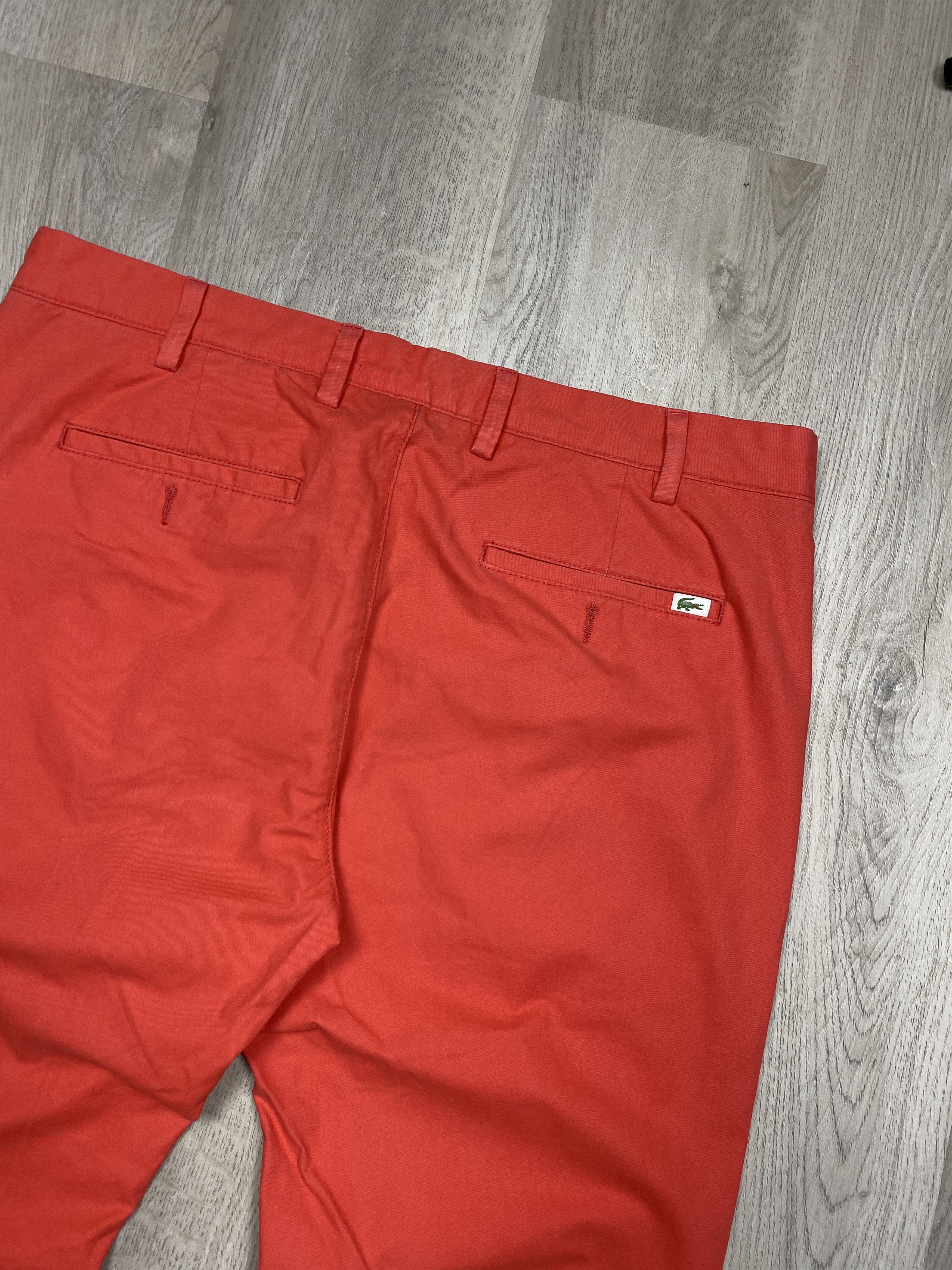 Lacoste × Vintage Lacoste Vintage Mens Chino Pants Slim Fit Size US 36 / EU 52 - 9 Thumbnail