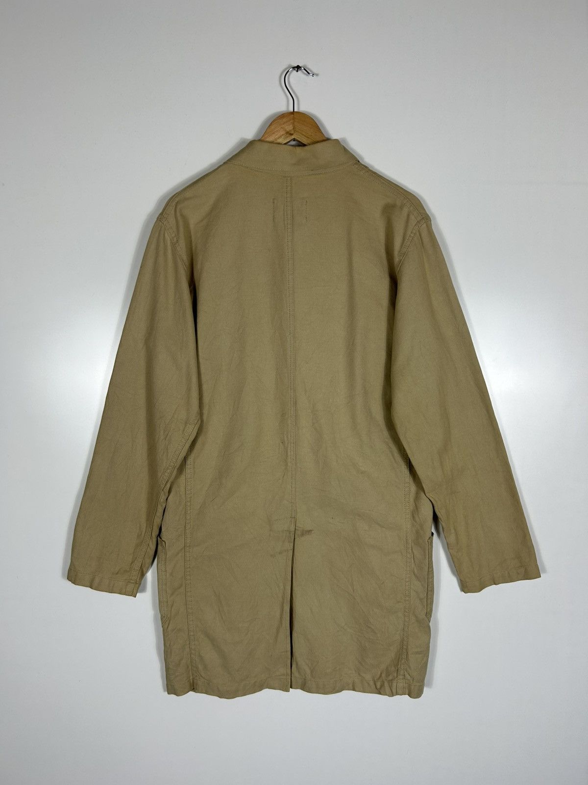 CABANE de ZUCCa 🔥Zucca By Issey Miyake Button Long Coat Jacket Size US M / EU 48-50 / 2 - 13 Thumbnail