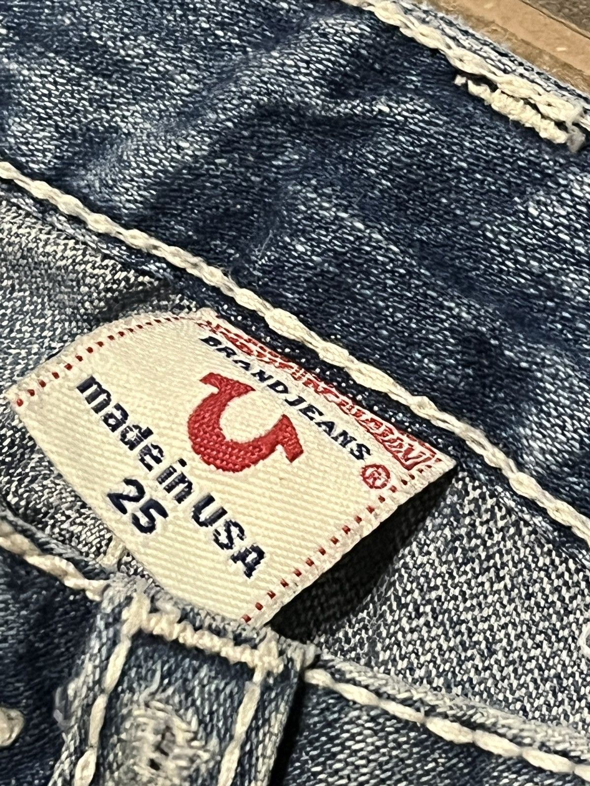 True Religion × Vintage Flare Jeans True Religion Joey Denim Boot Cut Y2k Streetwear Size 25" / US 0 / IT 36 - 6 Thumbnail