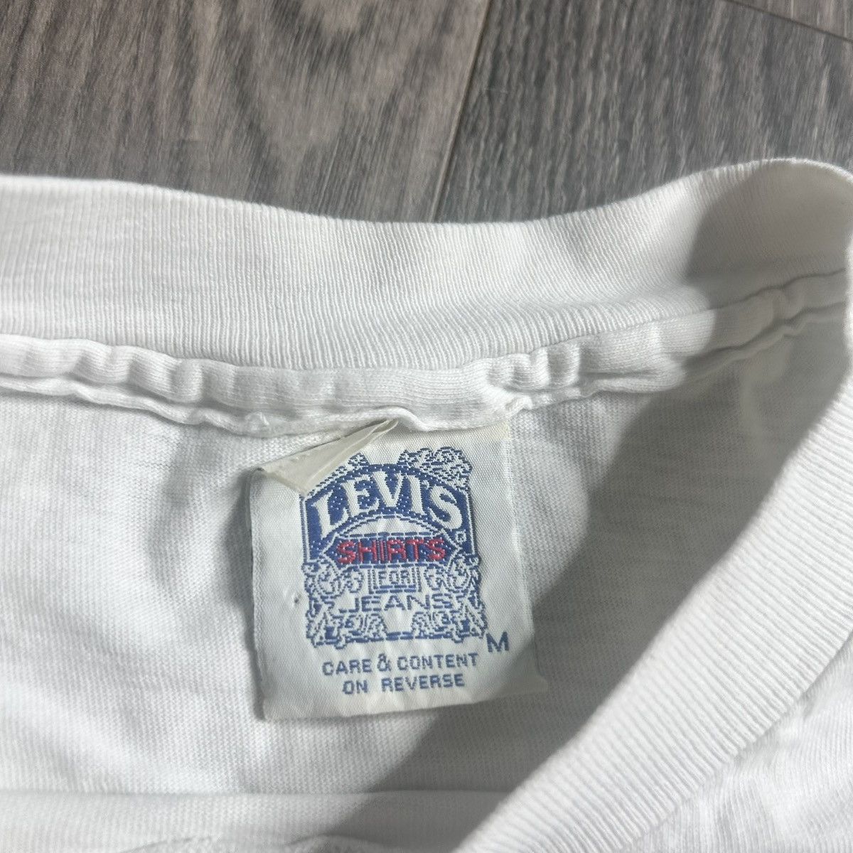 Levi's Vintage levis 501 button your fly tee shirt Size US M / EU 48-50 / 2 - 3 Thumbnail