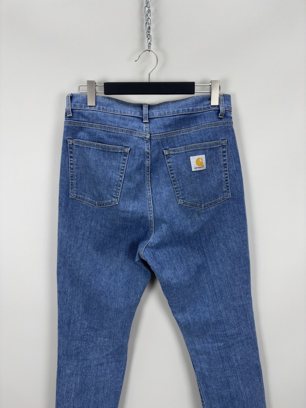 Carhartt Mens jeans Carhartt Size 33x32 Color Blue Size US 33 - 7 Thumbnail