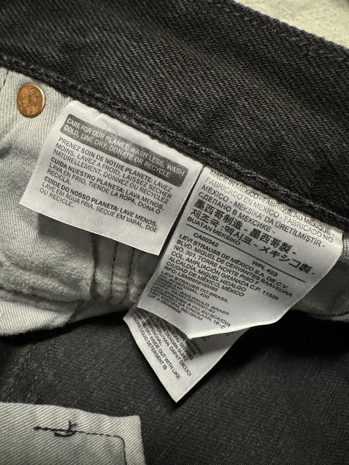 DENIM TEARS × Levi's DENIM TEARS X Levis Vintage Size US 31 - 5 Thumbnail