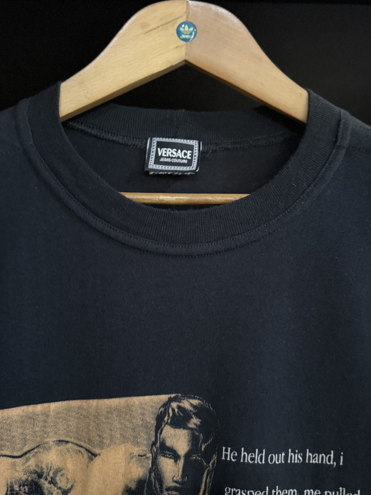 Versace Jeans Couture Vintage Versace Jeans Couture Photo Tee Sun Faded Size US XL / EU 56 / 4 - 4 Thumbnail