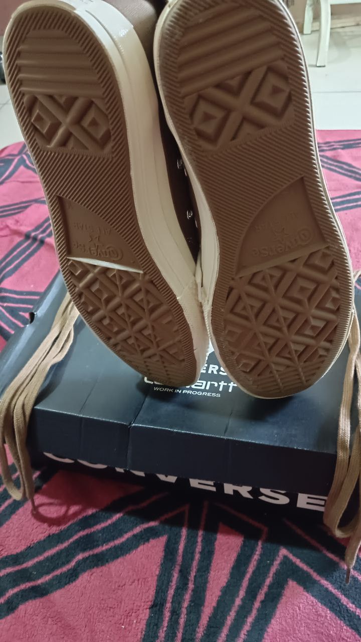 Carhartt × Converse CHUCK 70 HI BROWN Size US 11 / EU 44 - 4 Thumbnail