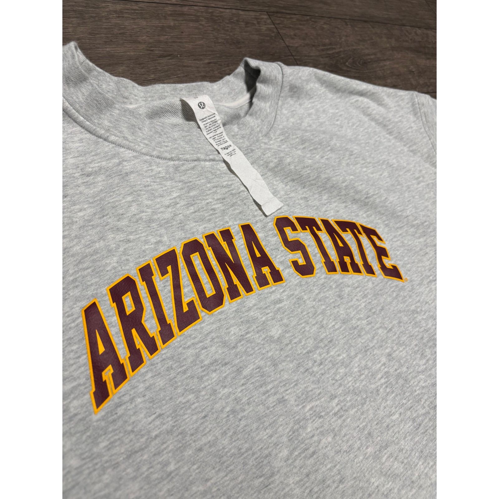 Lululemon Lululemon Arizona State Sweatshirt Sz 10 Women Size L / US 10 / IT 46 - 2 Thumbnail