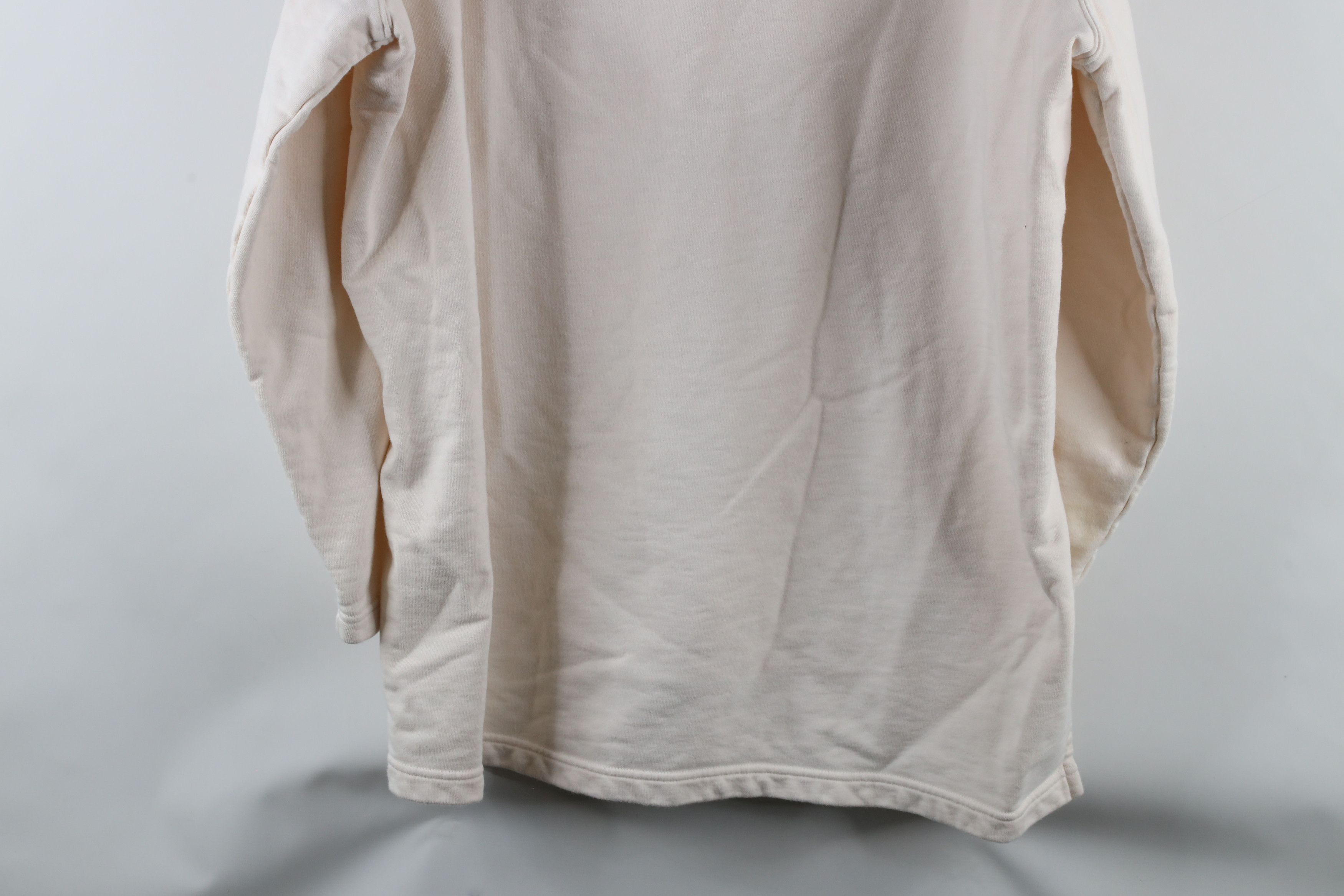 Athleta × Vintage Athleta Distressed Yogi High Low Oversized Hoodie Light Pink Size M / US 6-8 / IT 42-44 - 11 Thumbnail