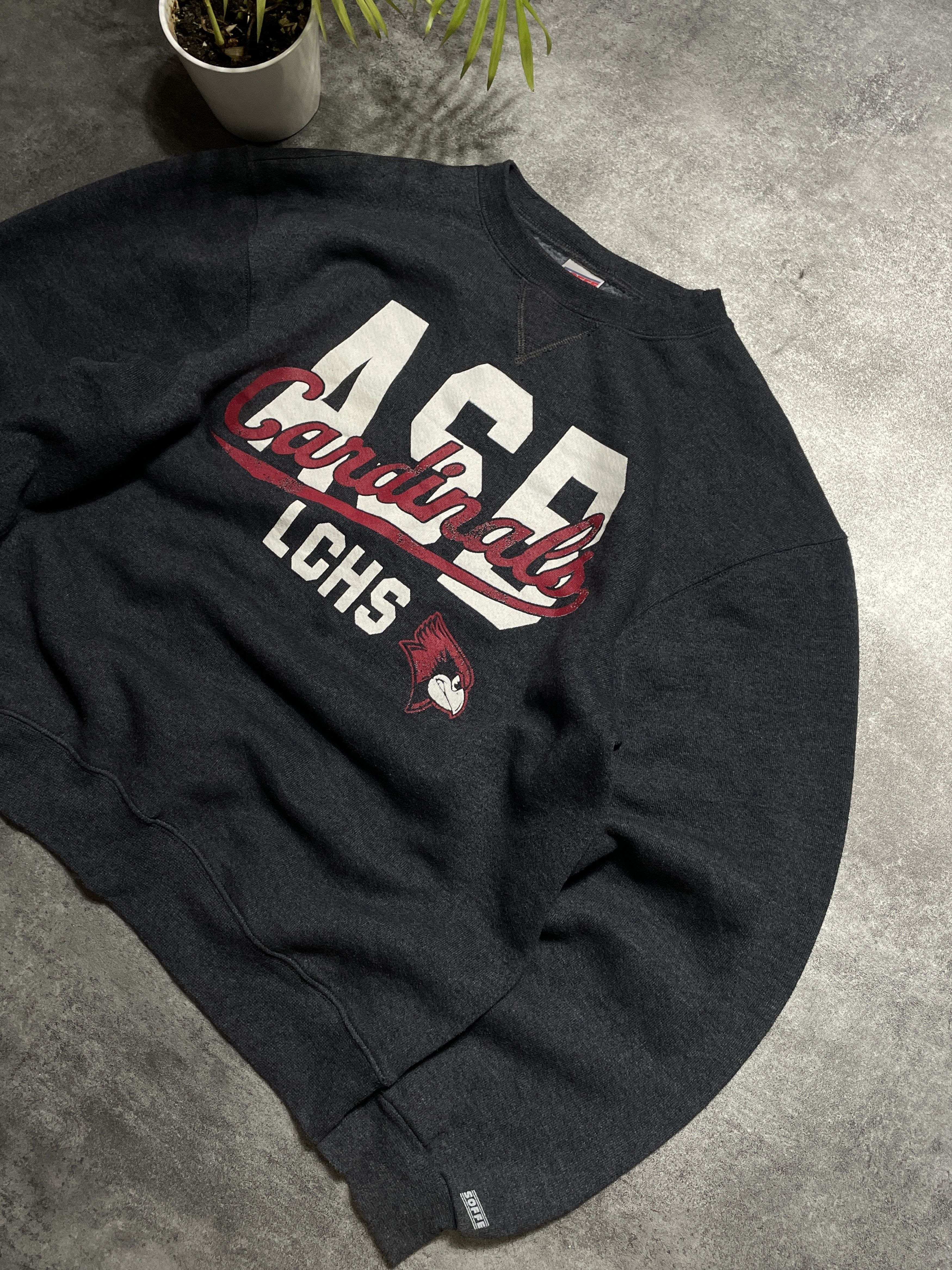 Vintage RARE❗️Vintage Y2K Cardinals Laguna Creek HS Sweatshirt Boxy Size US M / EU 48-50 / 2 - 2 Thumbnail