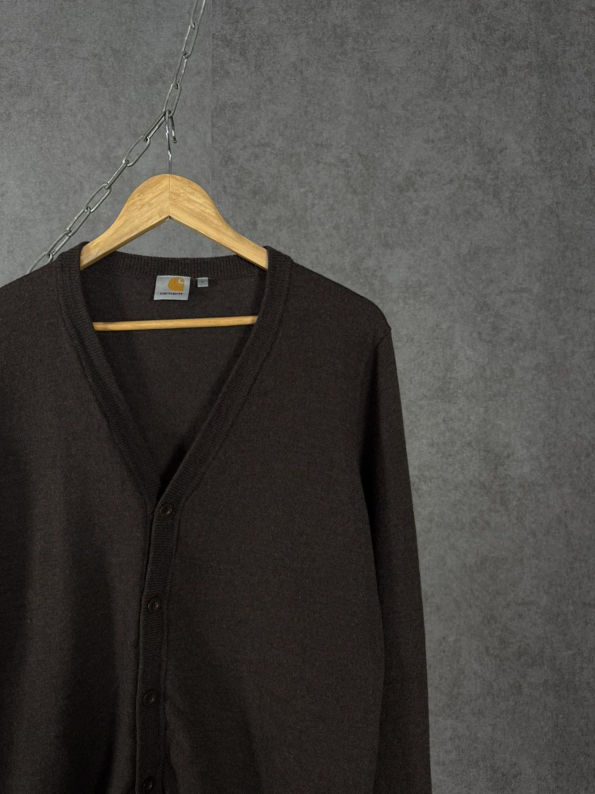 Carhartt Carhartt vintage merino wool cardigan Size US S / EU 44-46 / 1 - 2 Thumbnail